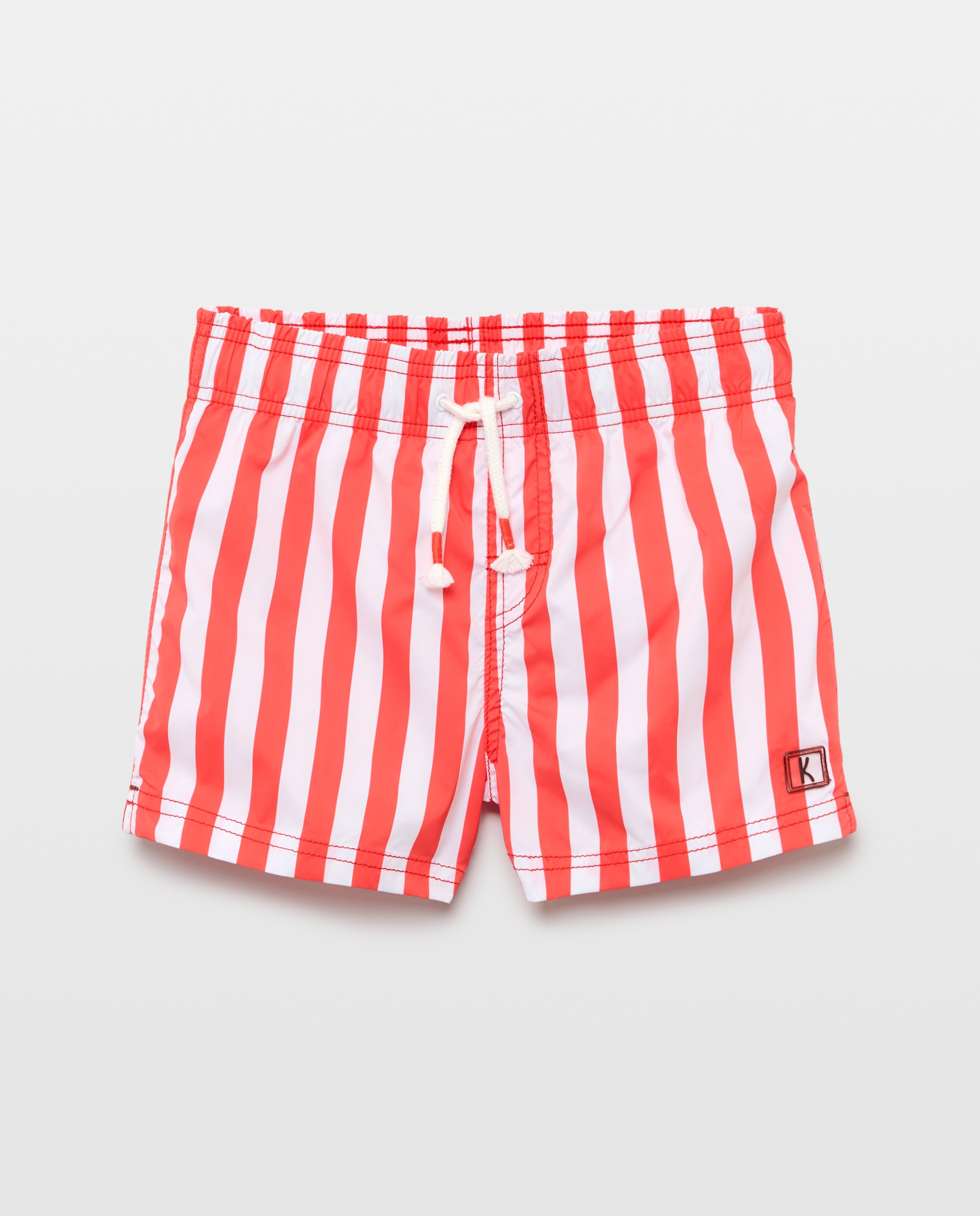 Calções de Banho com Estampado Kids El Corte Inglés Vermelho-4