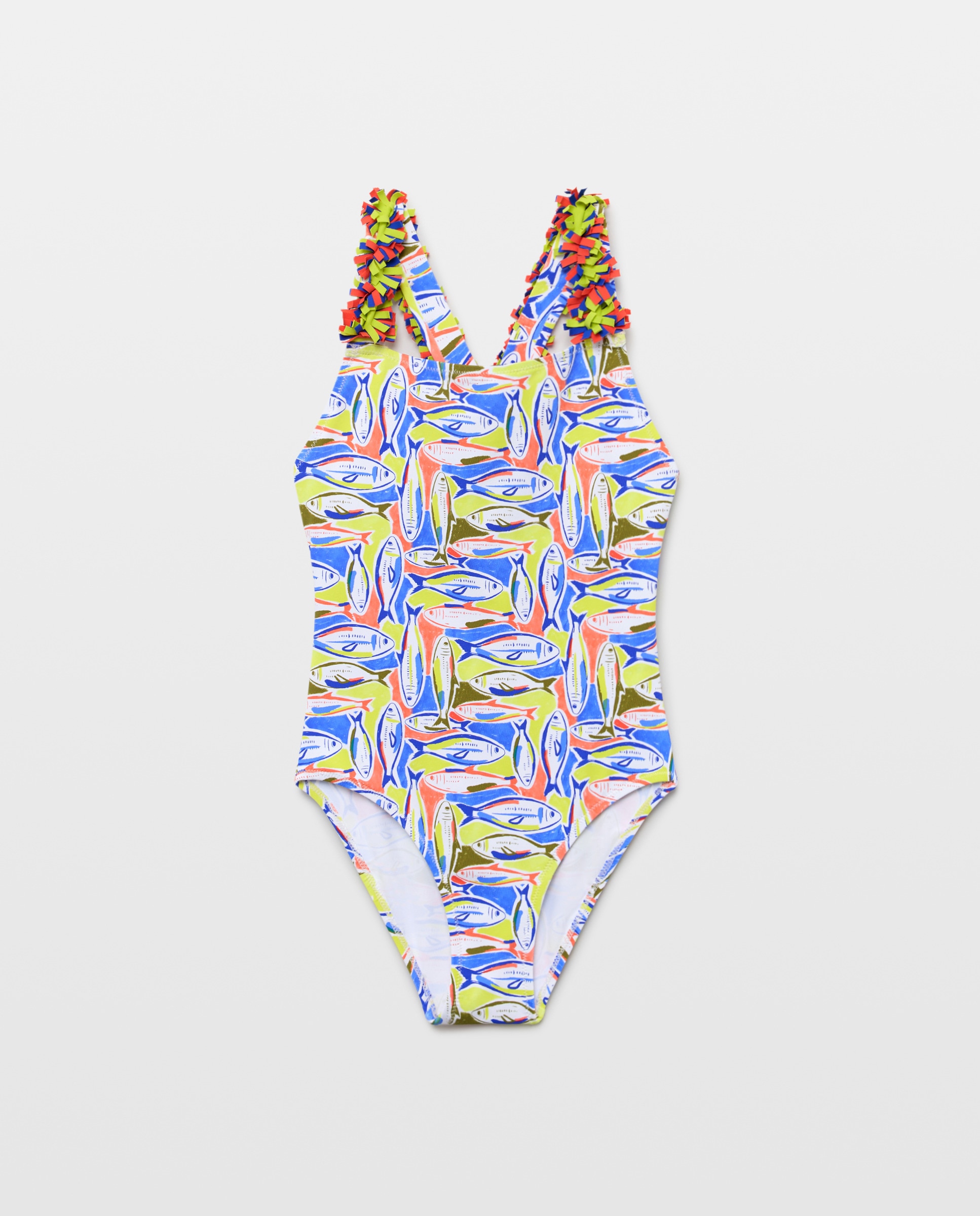 Fato de Banho às Cores com Peixes Abstratos Fru Fru Kids El Corte Inglés Multicolor-4