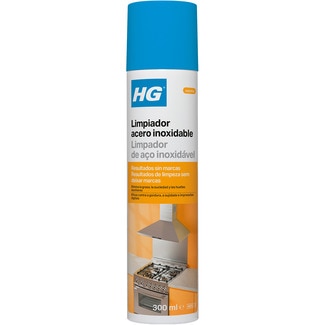 limpiador para acero inoxidable bote 300 ml - Hg