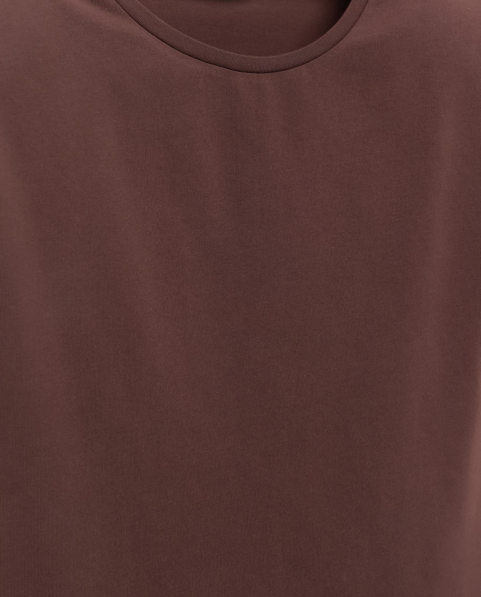T-shirt sem mangas Castanho-5