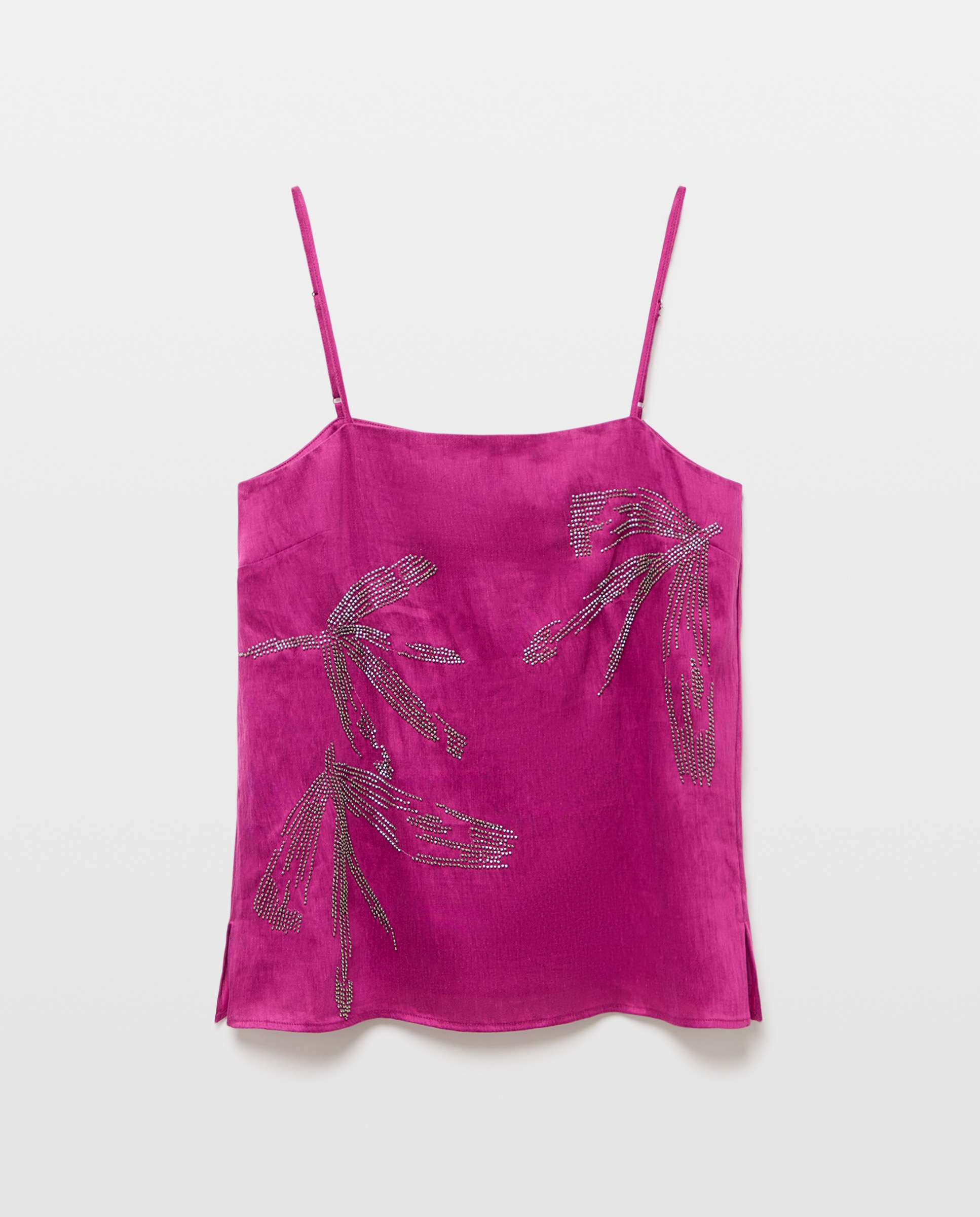 Top sem Mangas Tipo Kimono 200 Rosa-4