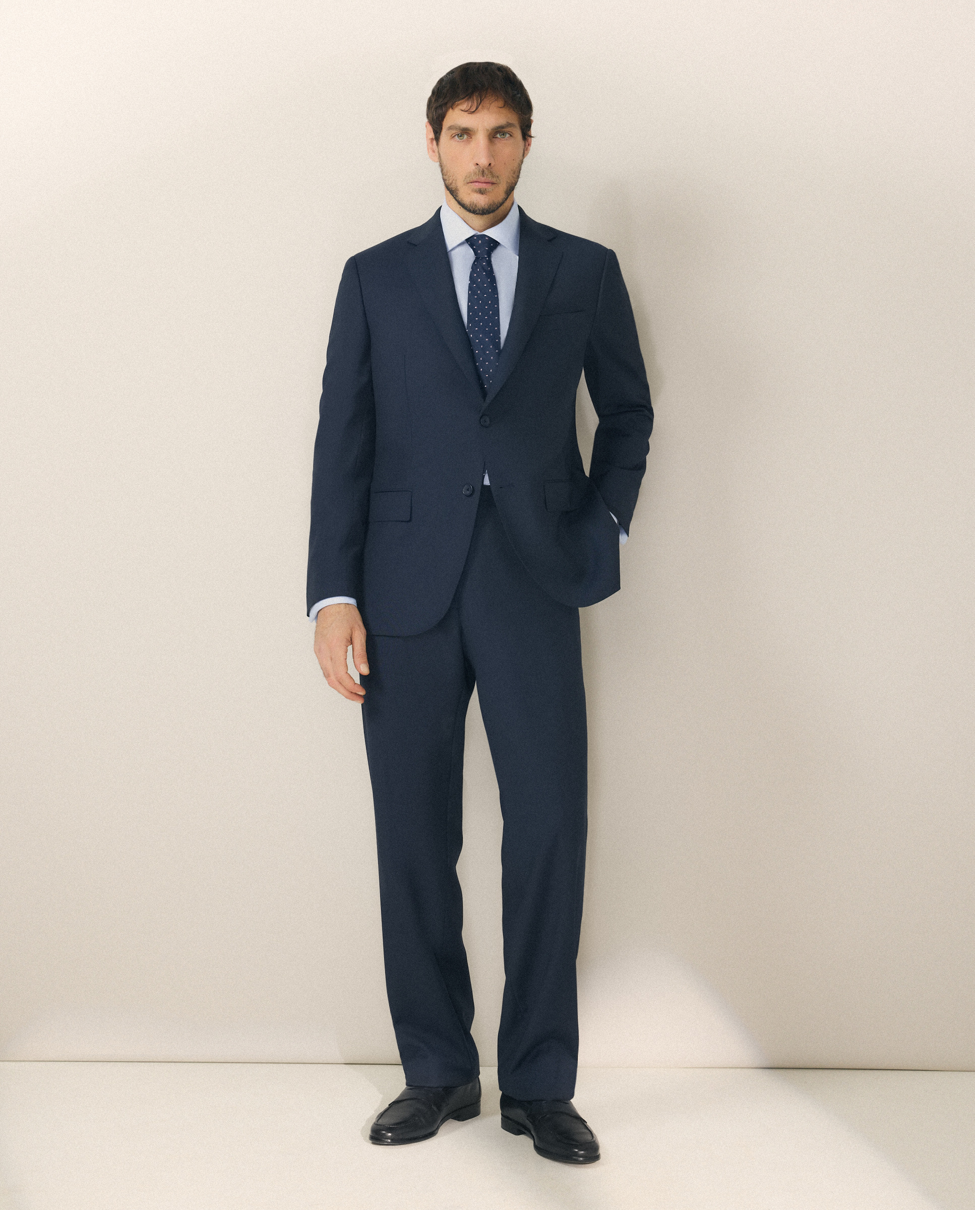 Imagem 0 de Fato com Olho-de-Perdiz e em Lã