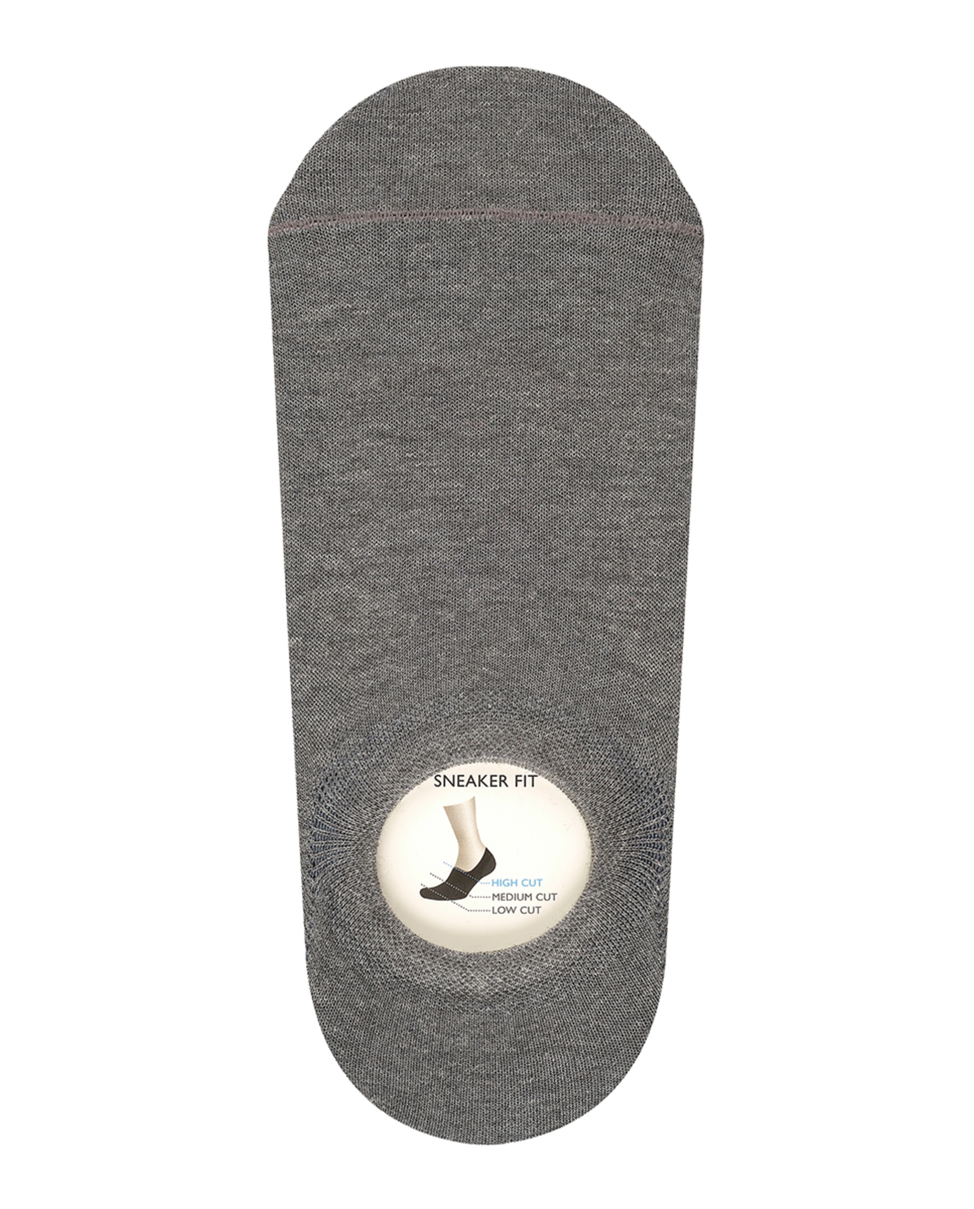 Pinkies basico lyocell - Falke - Gris Gris-5
