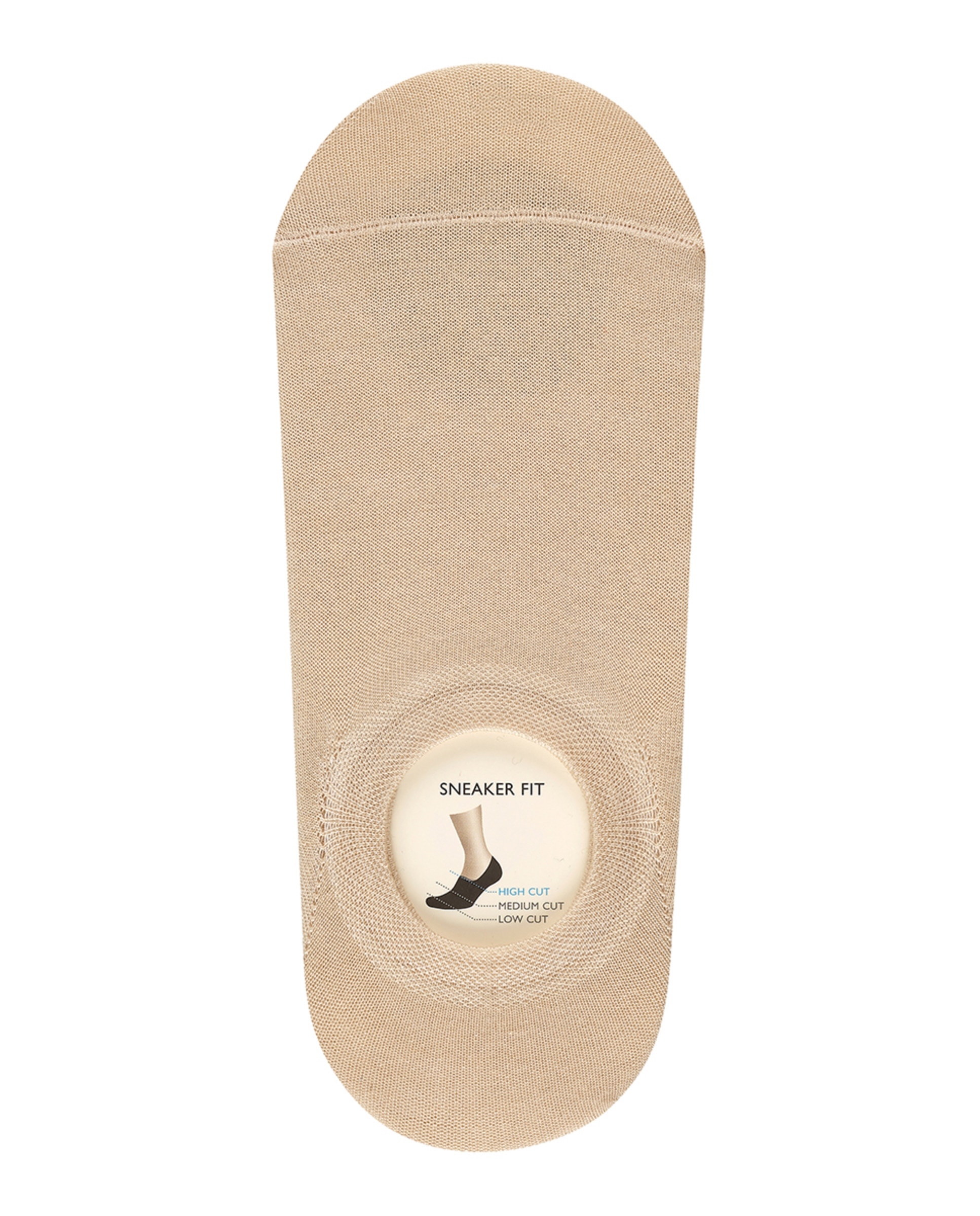 Pezinhos Básicos de Lyocell Bege-5