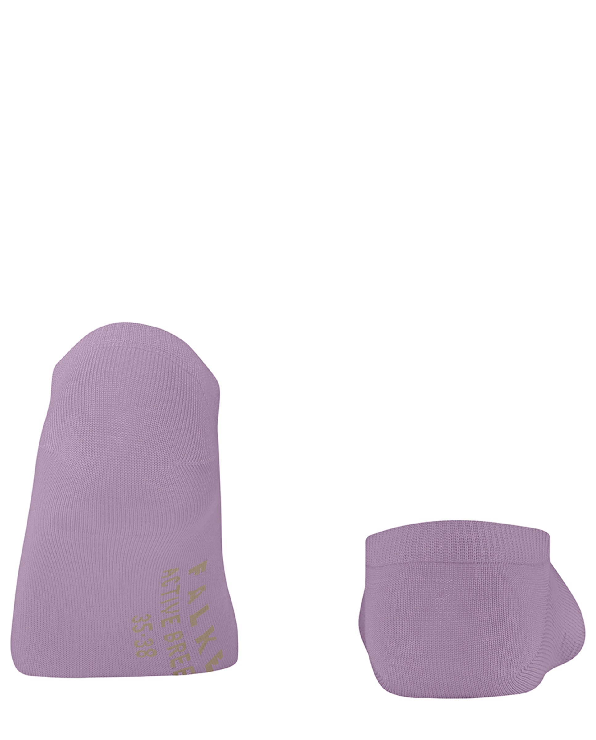 Meias pelo Tornozelo Lisas Lilás-3