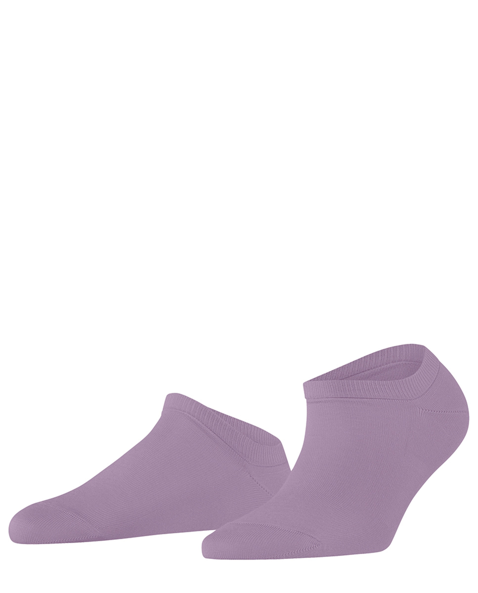 Meias pelo Tornozelo Lisas Lilás-2