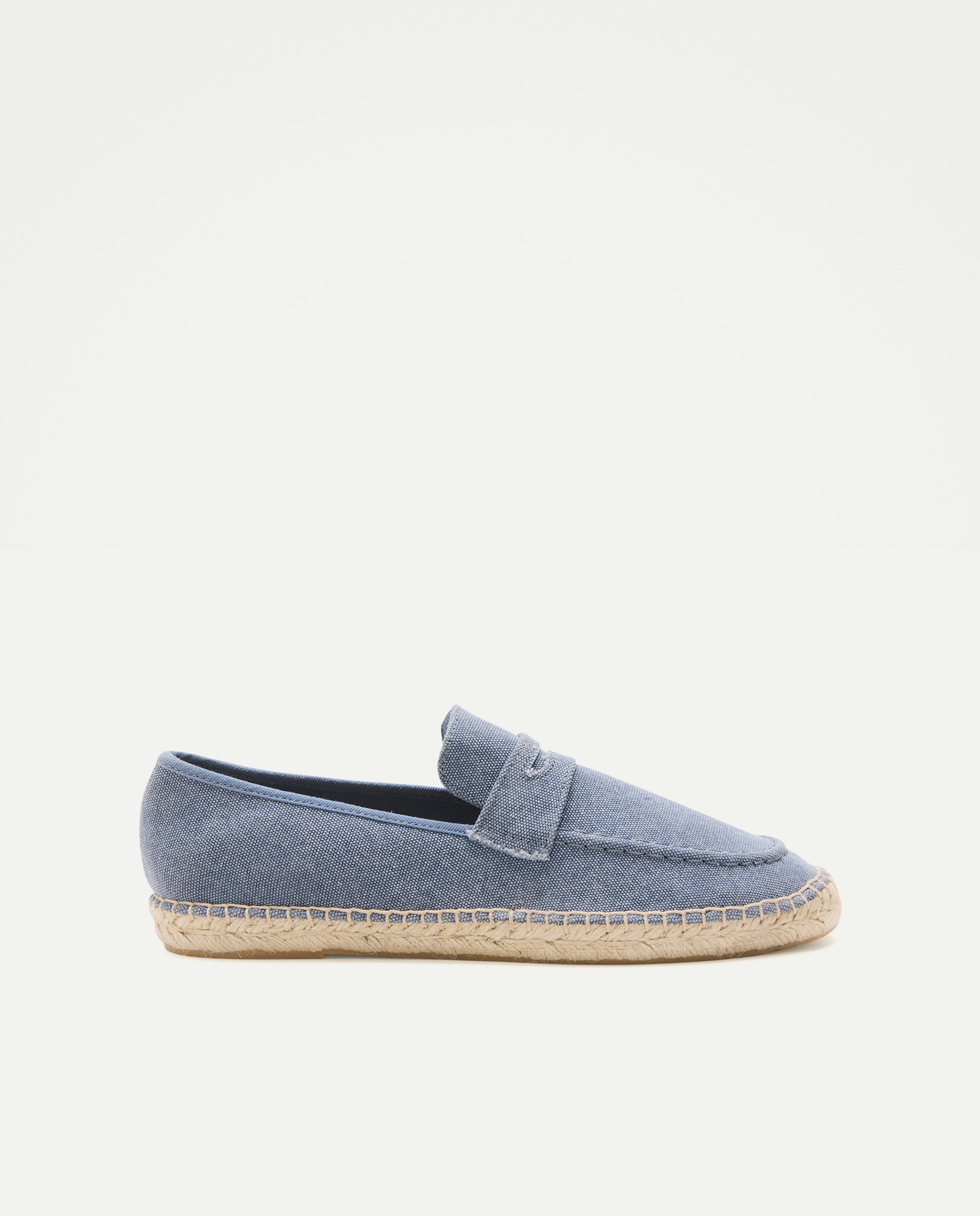Imagen 0 de Mocasin antifaz lona lavada de hombre con piso de yute