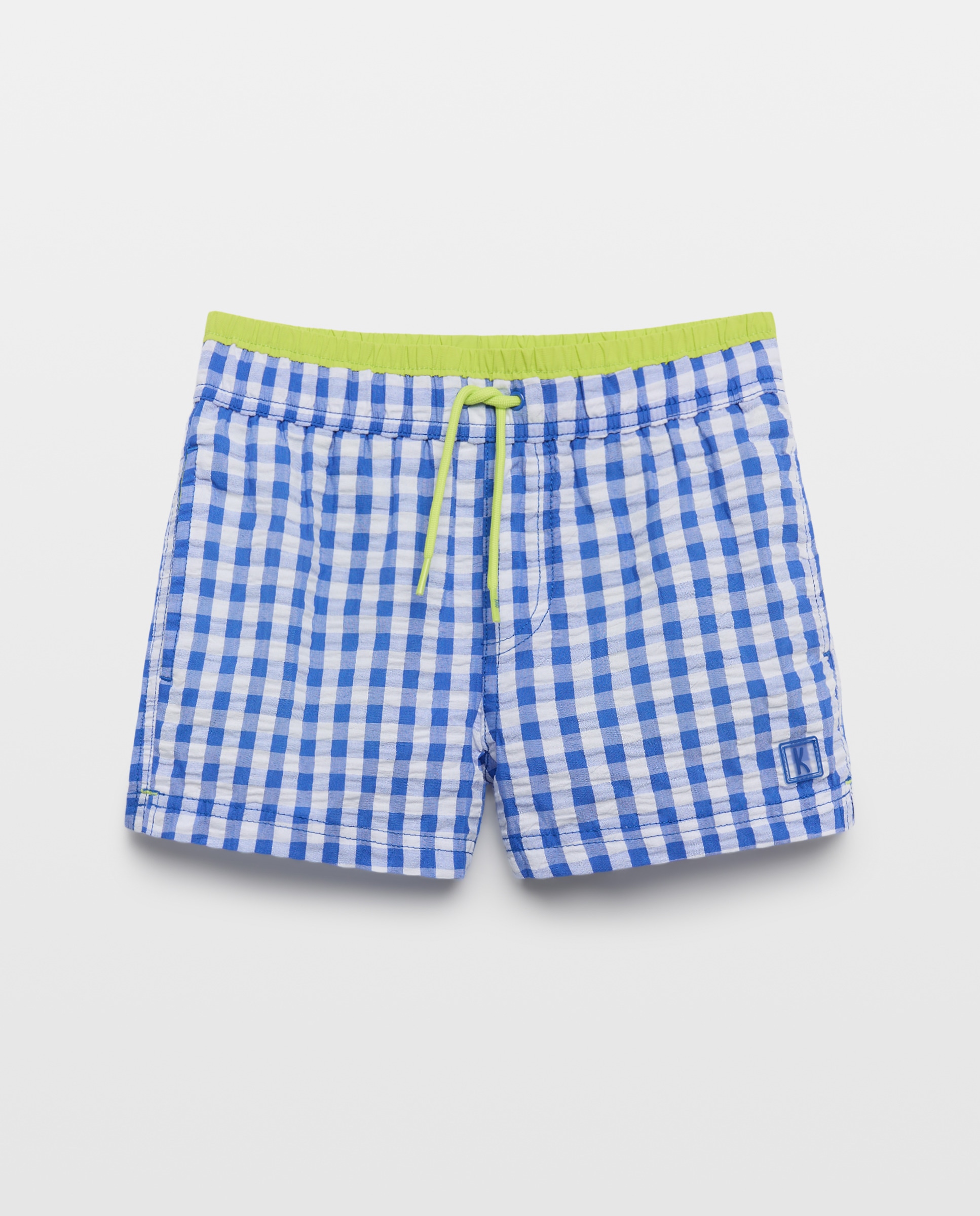 Calções de Banho de Algodão Bordado Kids El Corte Inglés Azul-5