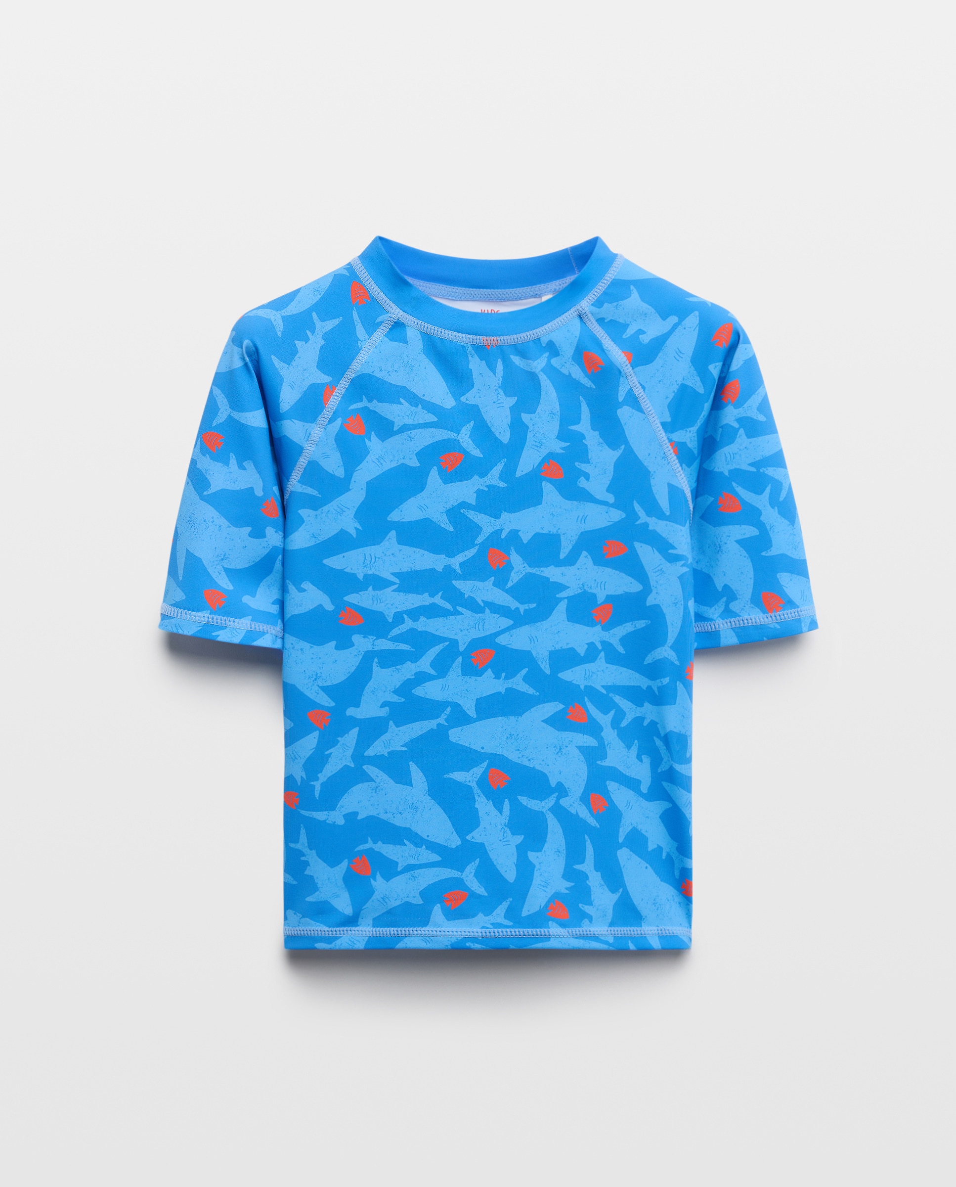 T-shirt de Banho UPF50+ Estampada Kids El Corte Inglés Azul-4