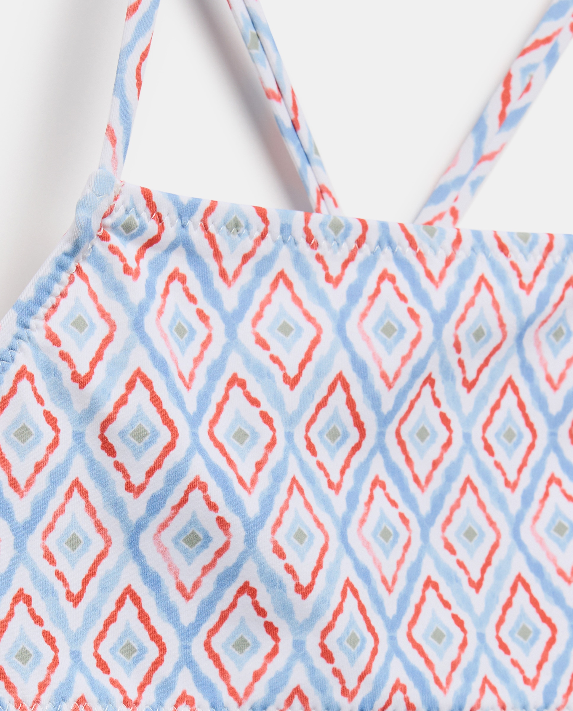Biquíni Ikat - Azul Azul-marinho-6