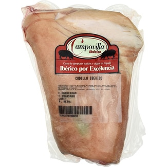 codillo de cerdo ibérico sin gluten peso aproximado envase 850 g - Campovilla