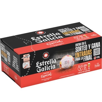 cerveza rubia especial pack 10 latas 33 cl - Estrella Galicia