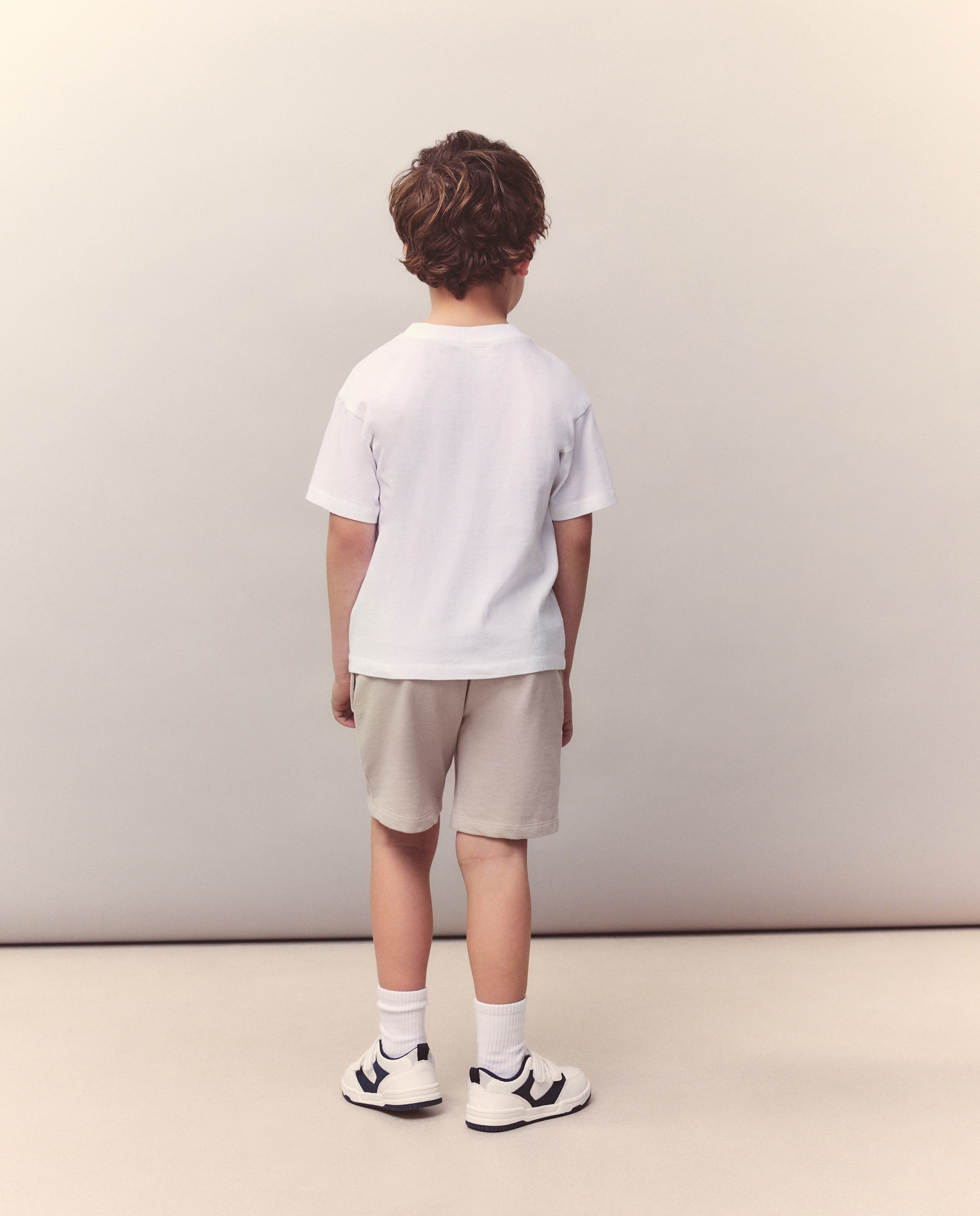 Conjunto Curto de 2 Peças com Estampado Mickey Kids El Corte Inglés Branco-3