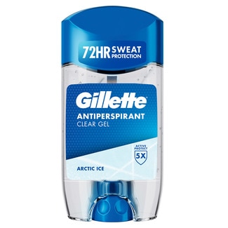 Desodorizante Stick Antitranspirante Clear Gel Artic Ice embalagem 70 ml - Gillette