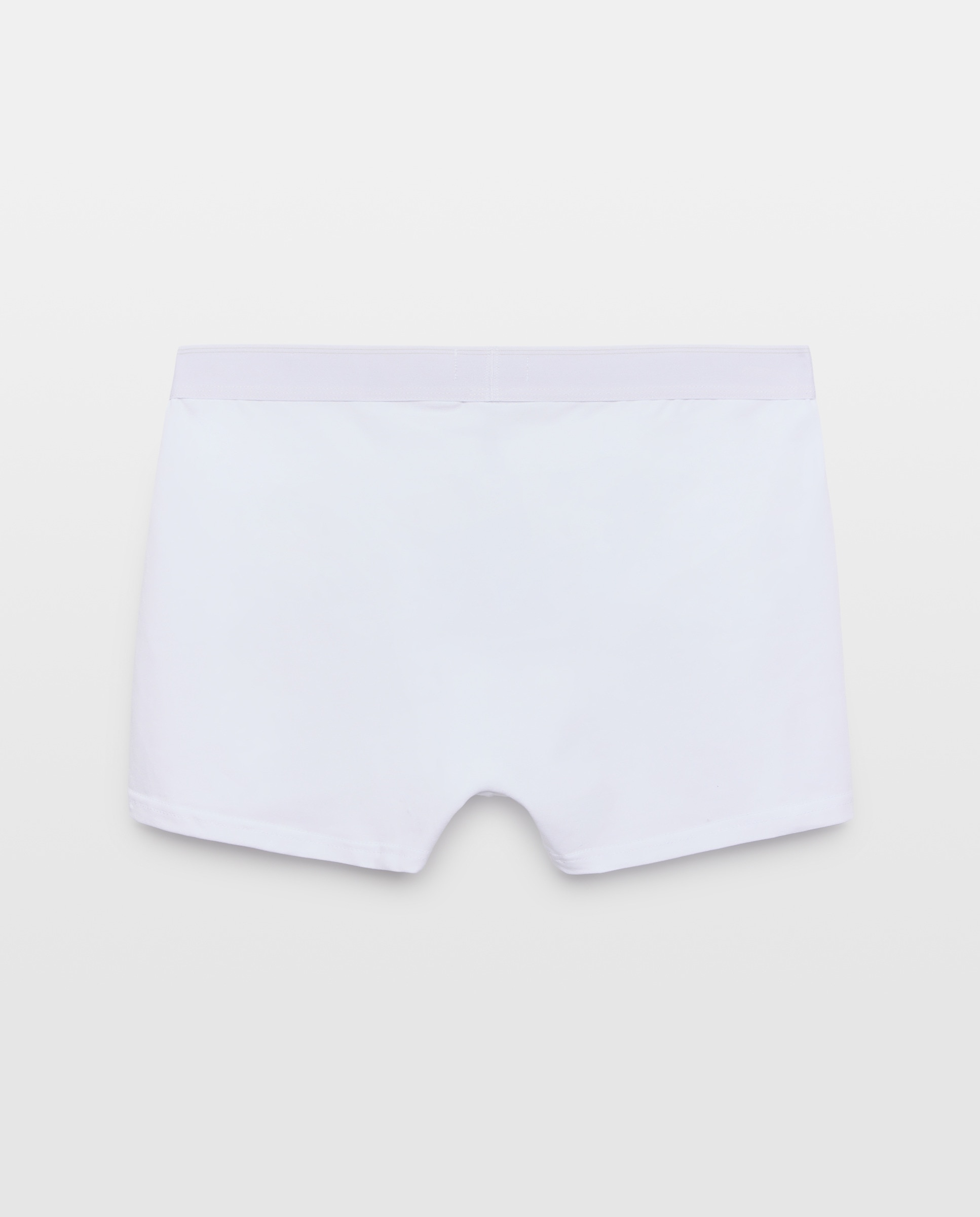 Pack de 3 Unid. de Boxers de Algodão-Elastano Branco-2
