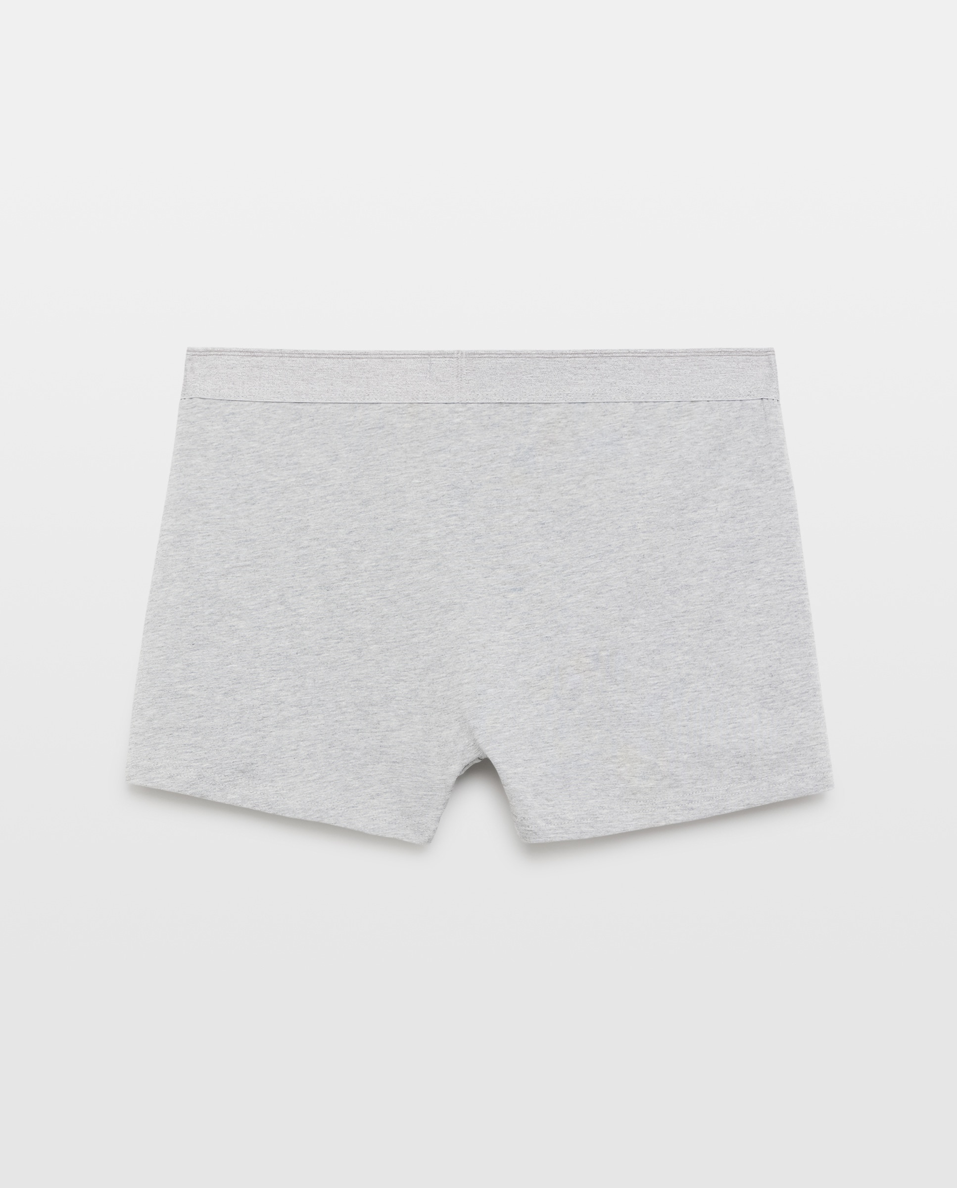 Pack de 3 Unid. de Boxers de Algodão-Elastano 820 Cinzento Médio-2