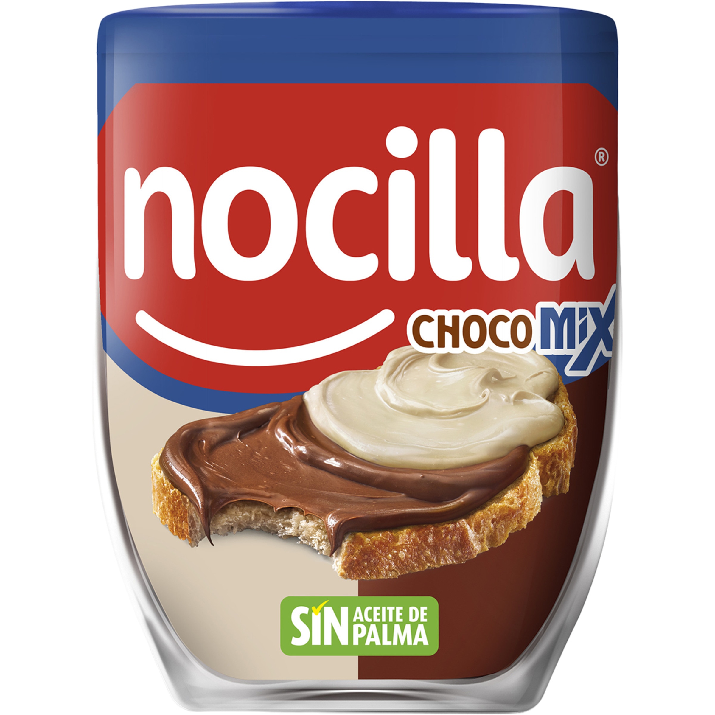 chocomix crema de cacao, avellanas y leche sin gluten y sin aceite de palma vaso 390 g