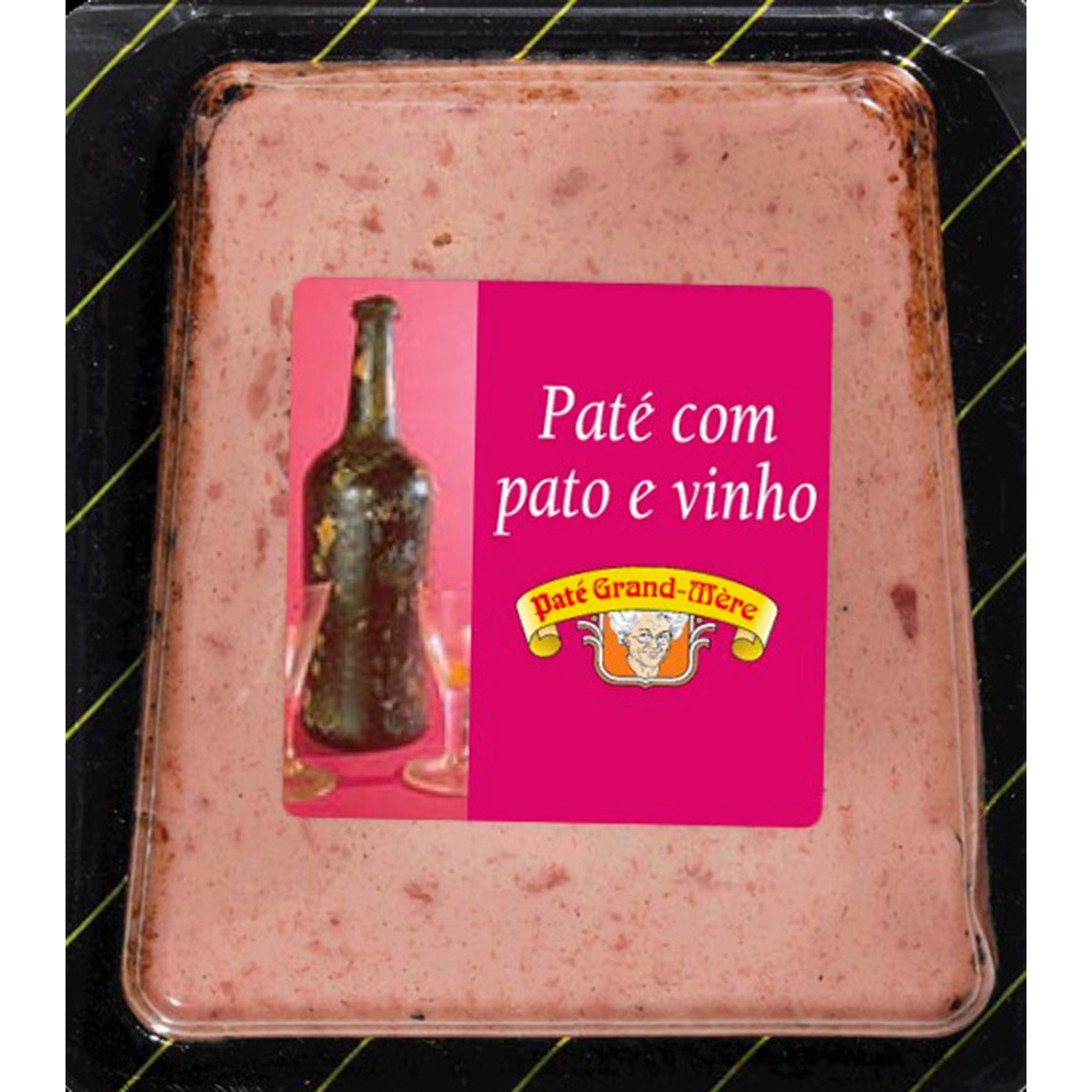 Paté de Pato com Vinho  Fatia Grande embalagem 125 g