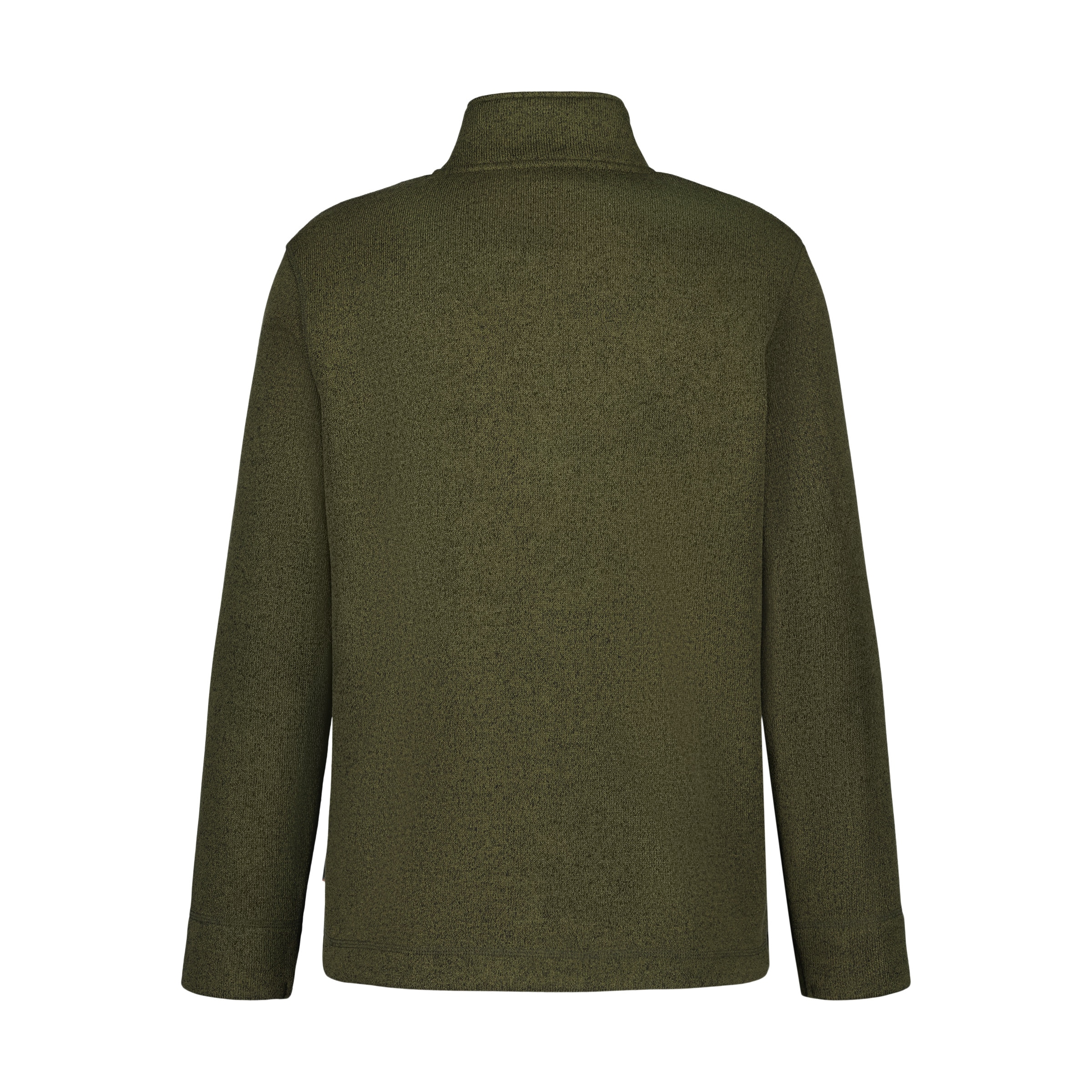 Blusão de Tricot e Forro Polar de Homem Caqui-6