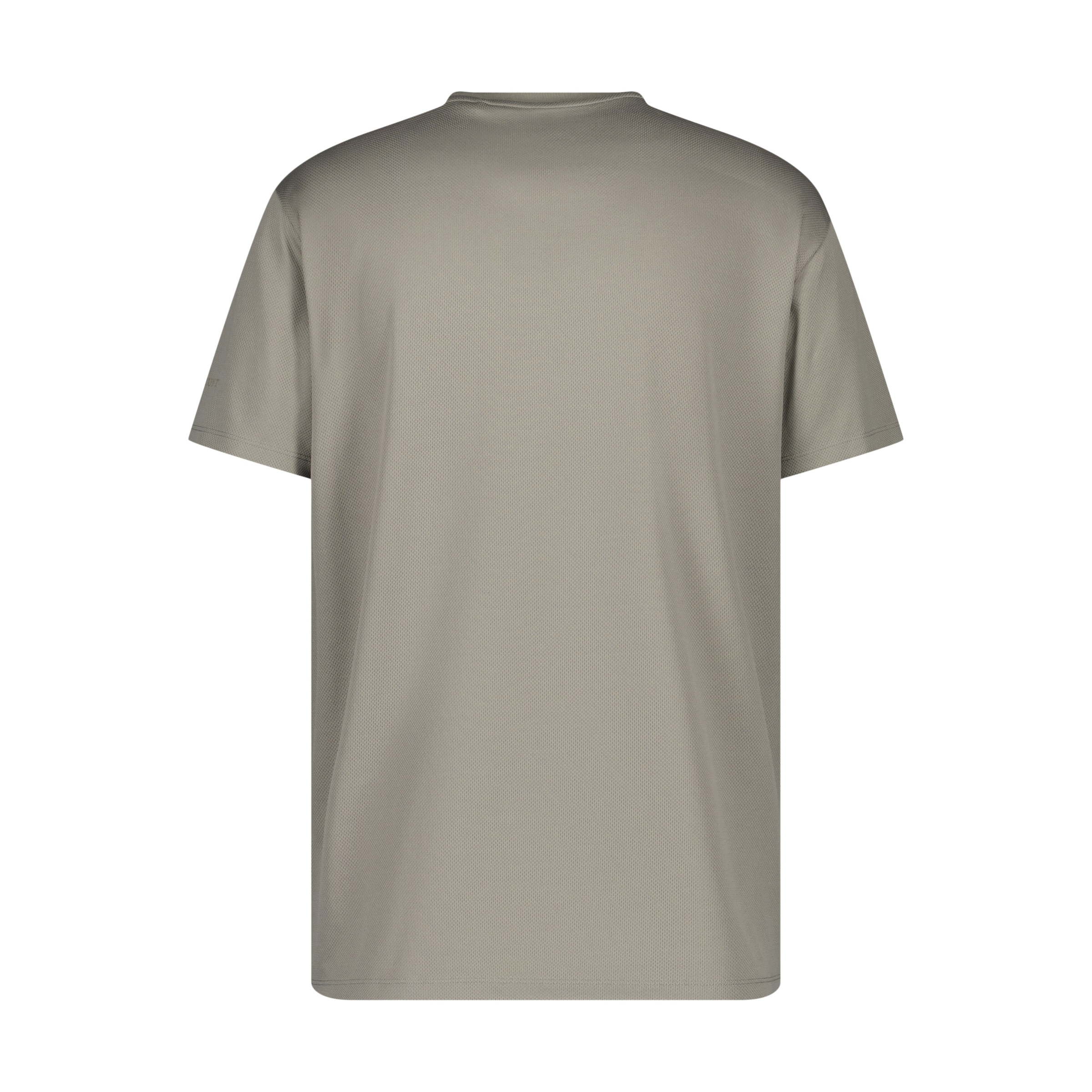 T-shirt de Manga Curta Básica Técnica de Homem Caqui-6