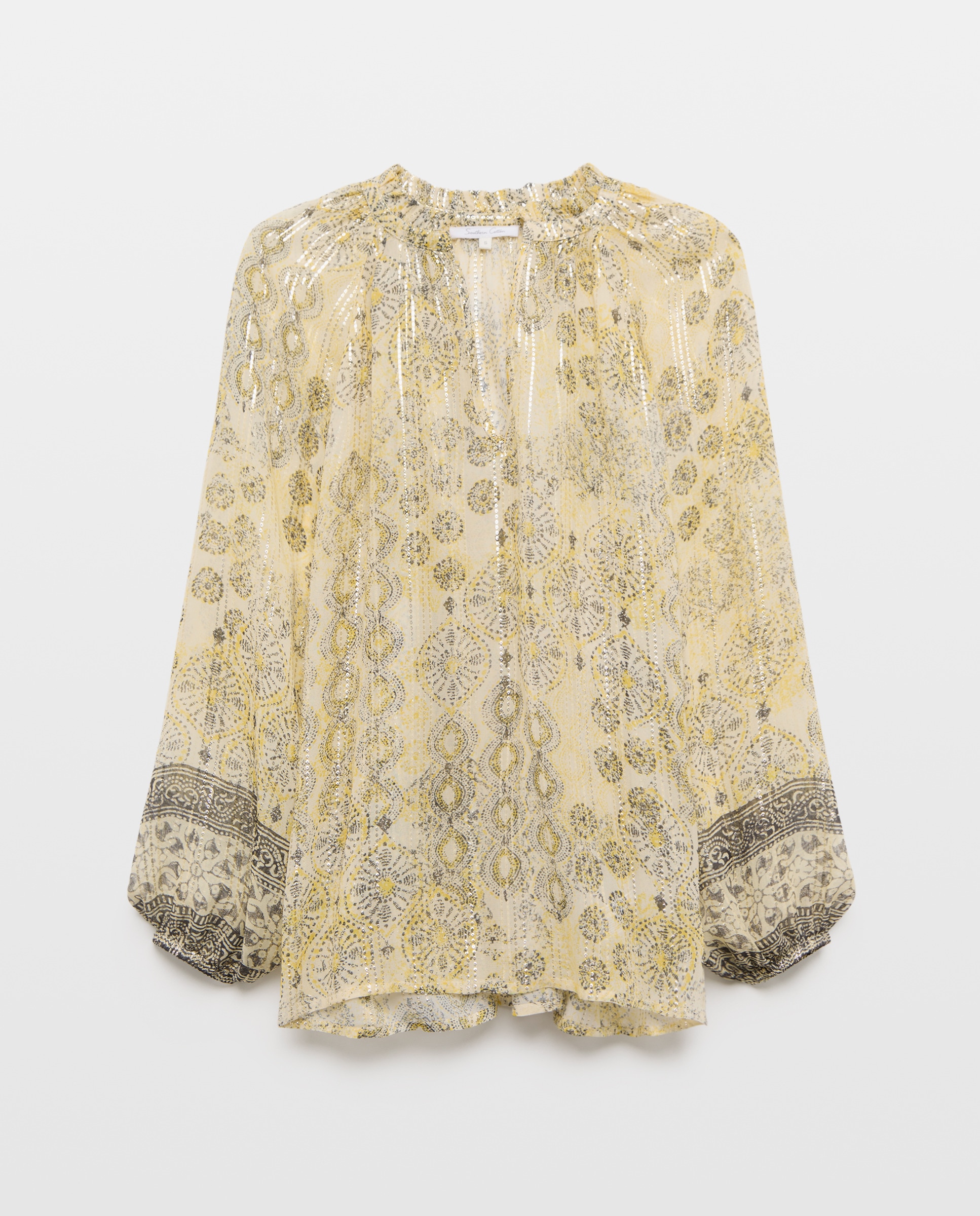 Imagem 0 de Blusa Estampada de Chiffon