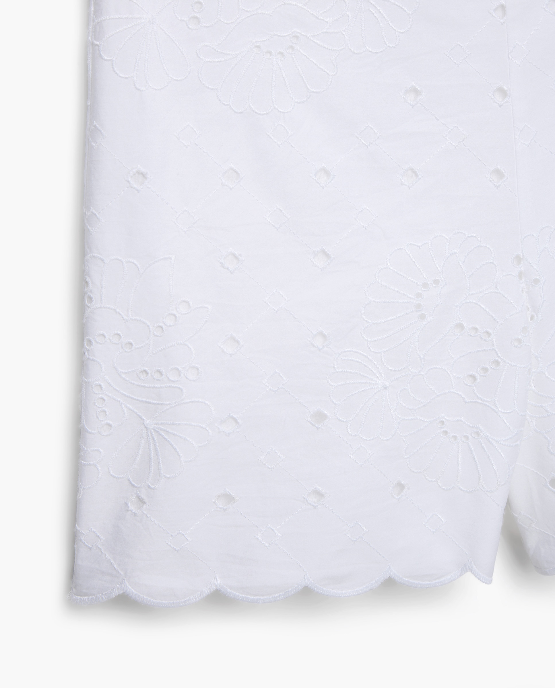 Bermudas lisas Branco-2