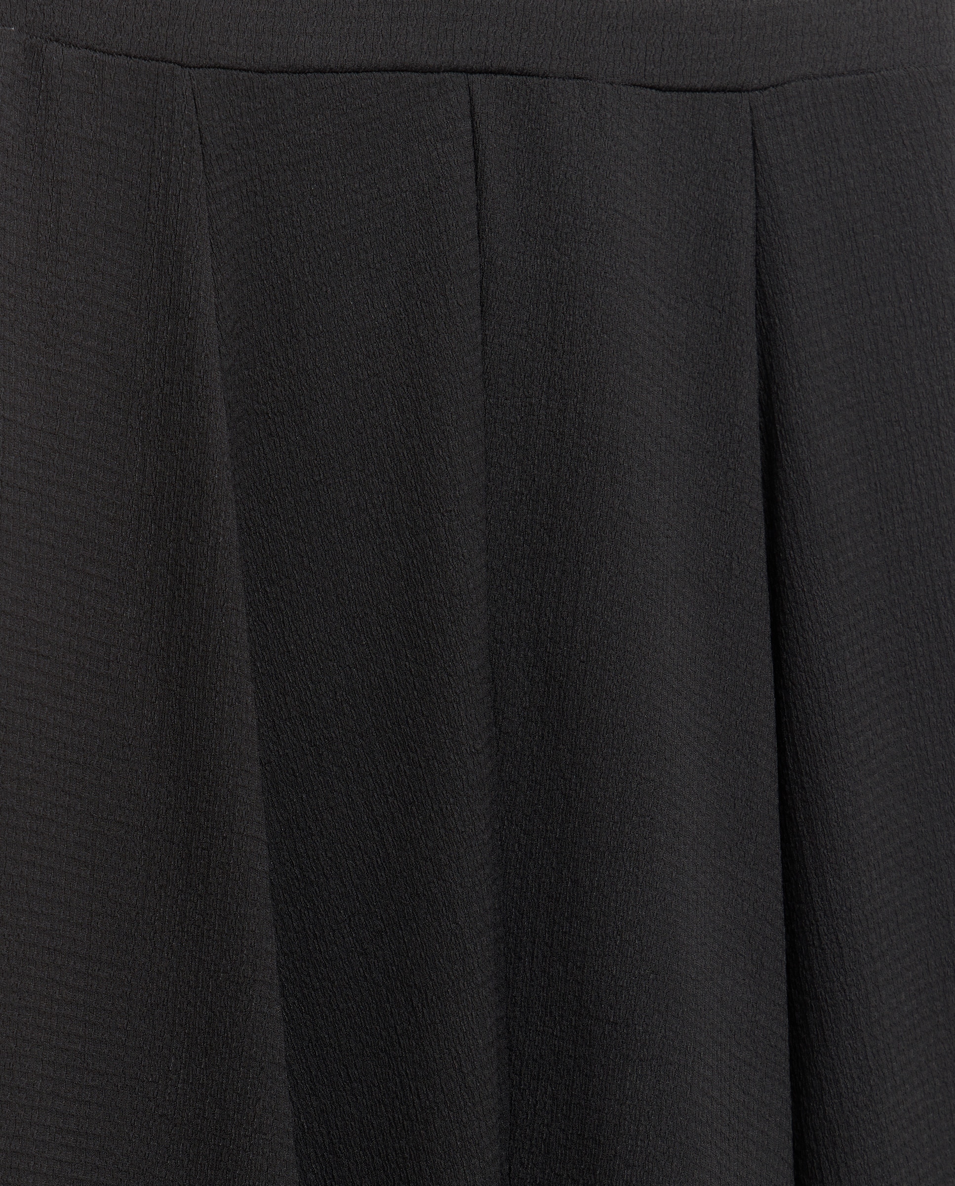 Saia Midi Simétrica Preto-5