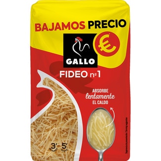 fideos N.1 paquete 400 g - Gallo