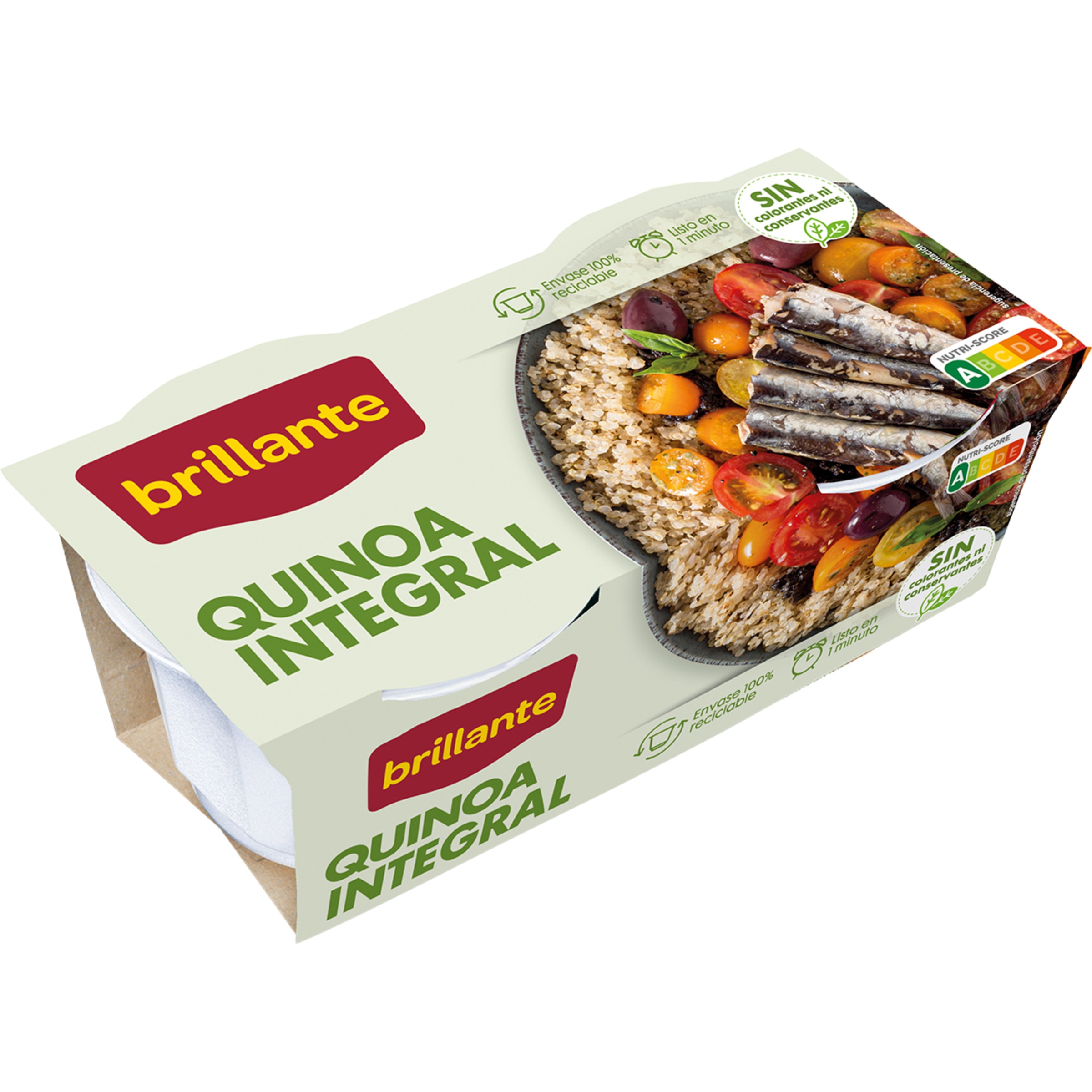 quinoa integral pack 2 envase 125 g