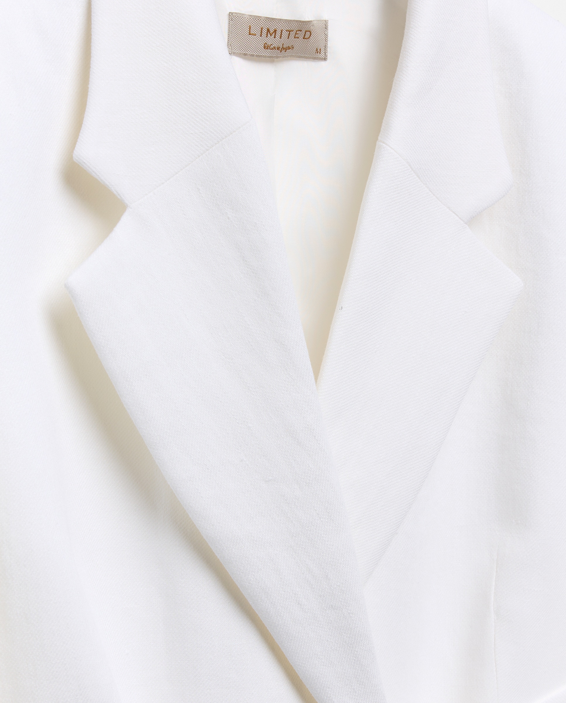 Blazer de linho Branco-6