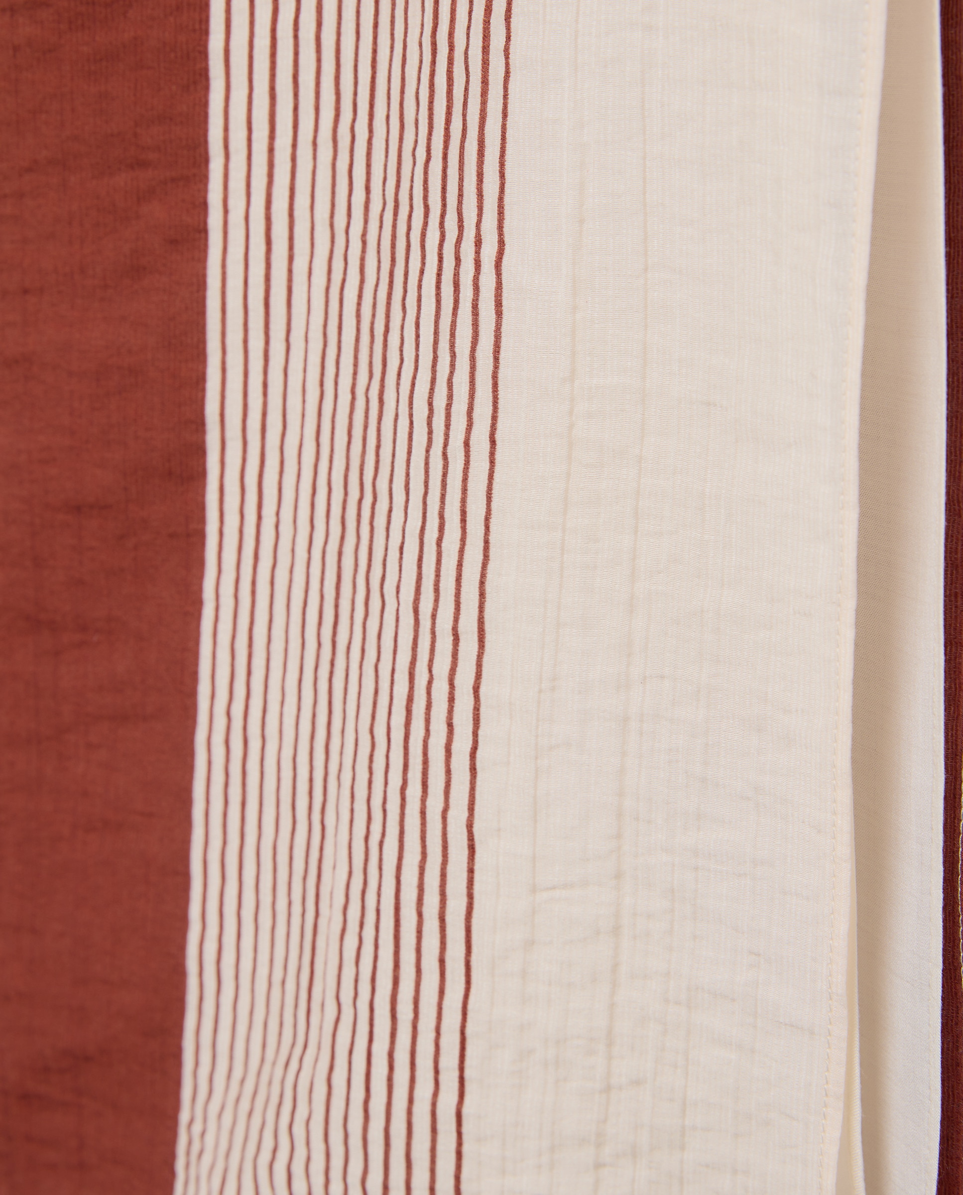 Saia Comprida Estampada Vermelho-5
