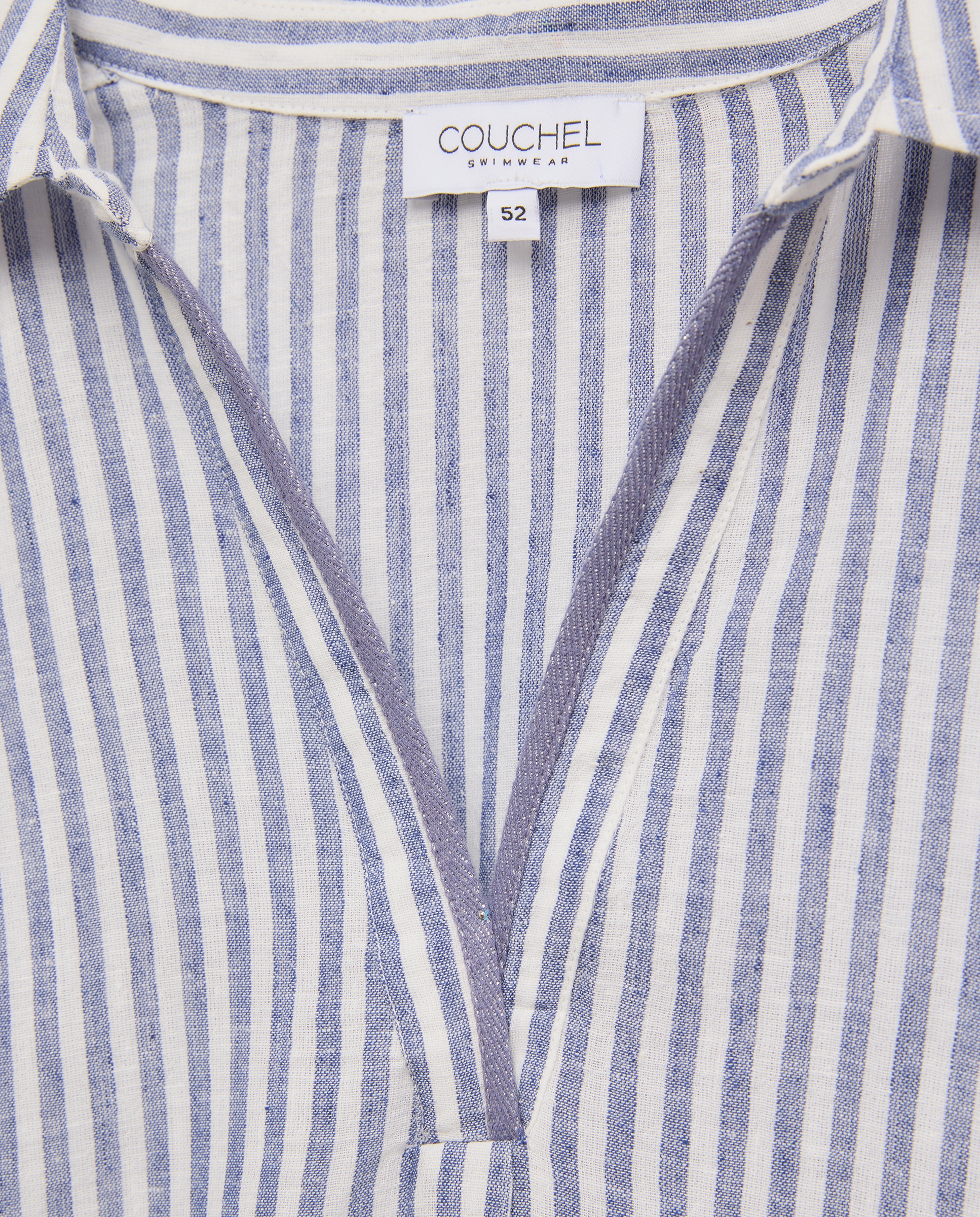 Camisa Tipo Polo de Manga Curta Azul-5