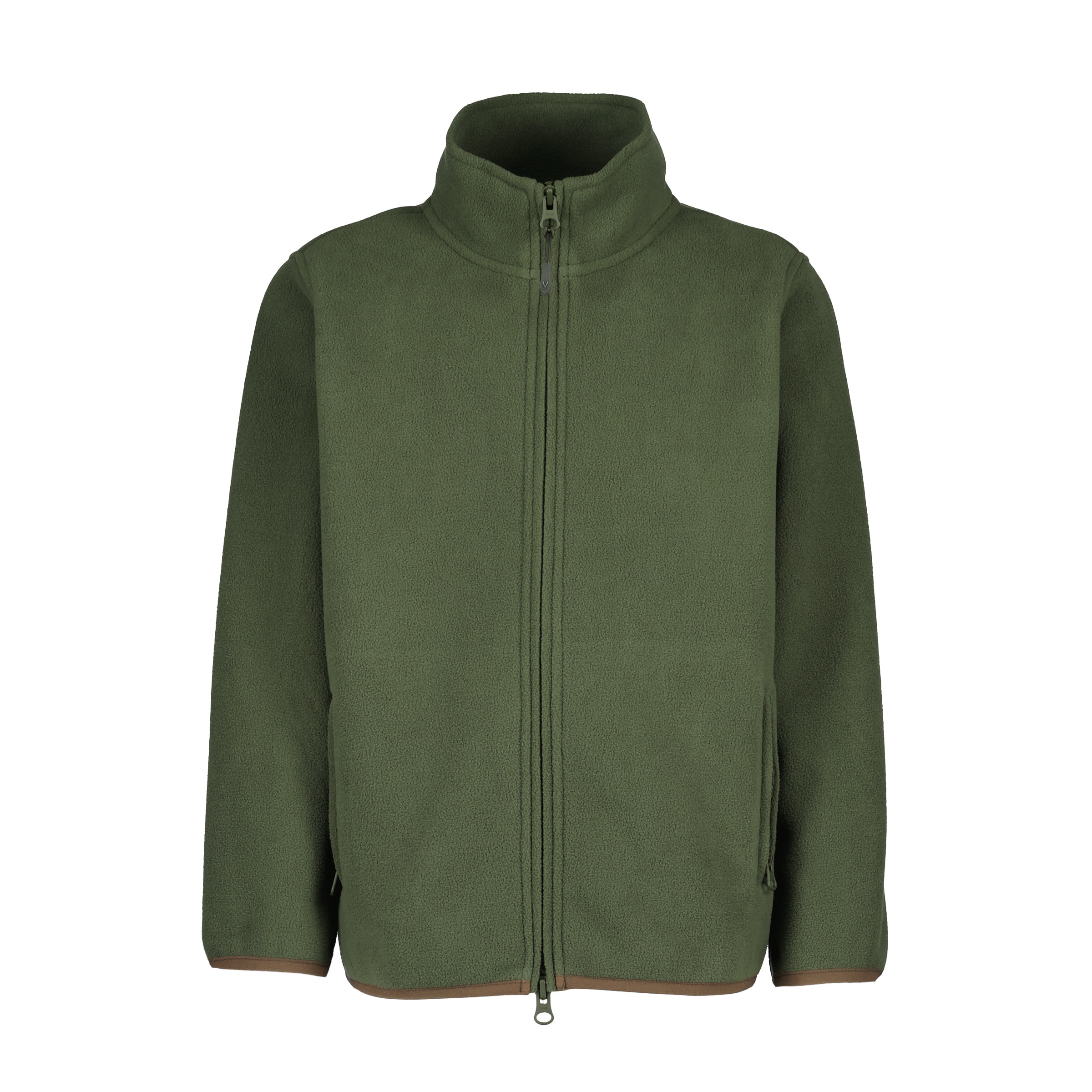 Blusão Básico de Menino com Forro Polar Verde-5