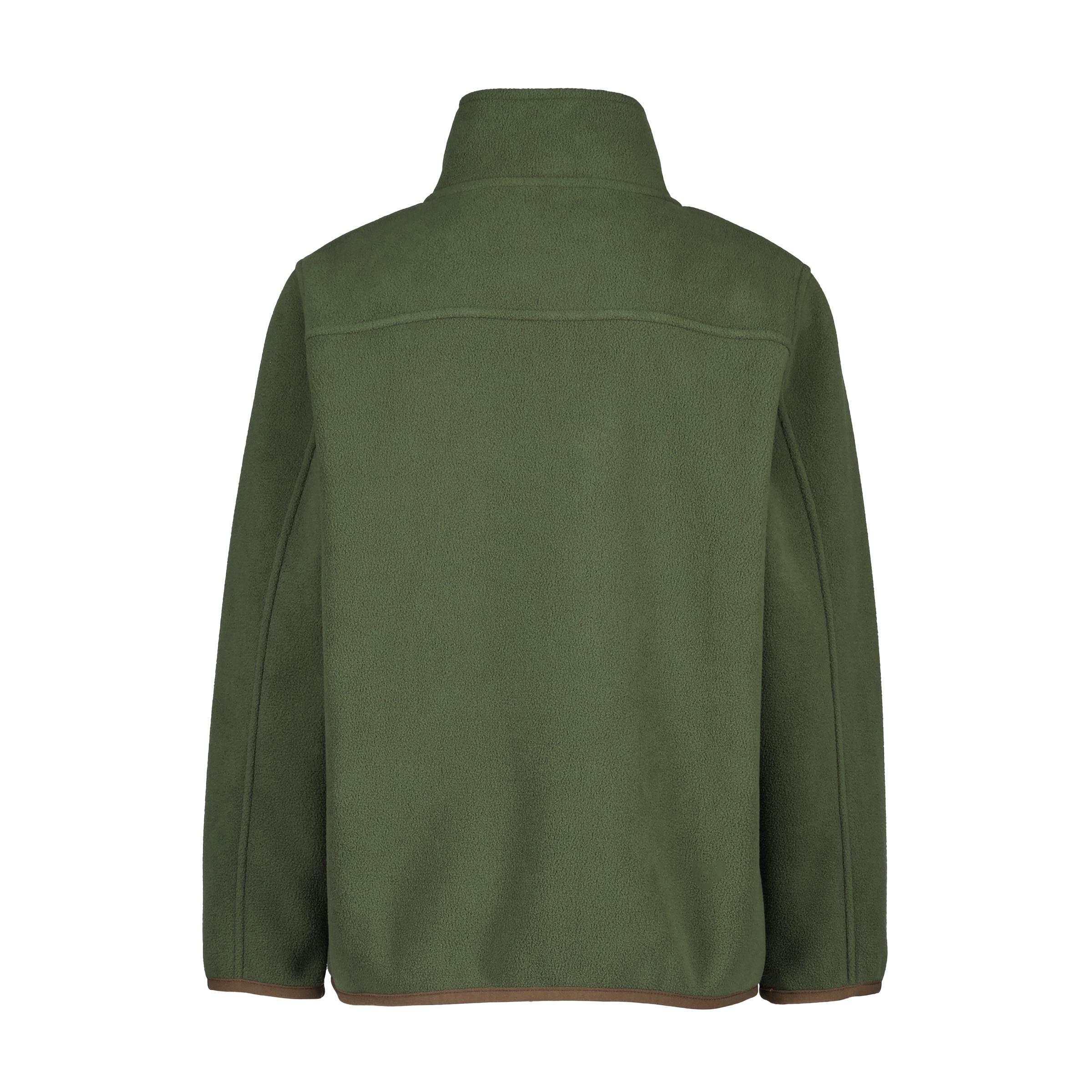 Blusão Básico de Menino com Forro Polar Verde-6