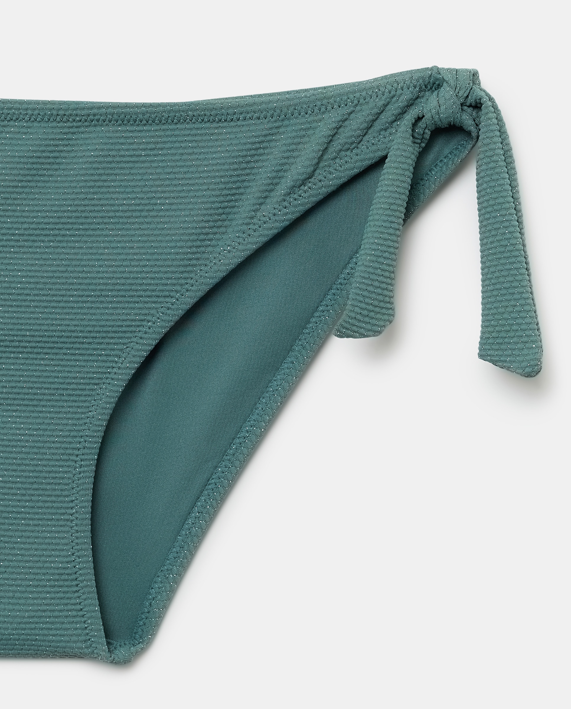 Tanga com Textura e Fio Metalizado 520 Caqui-5
