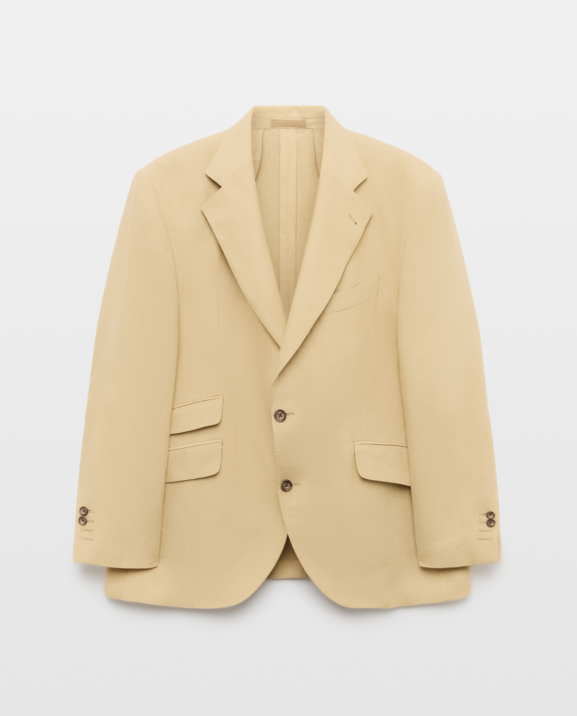 Casaco de homem Bege-5