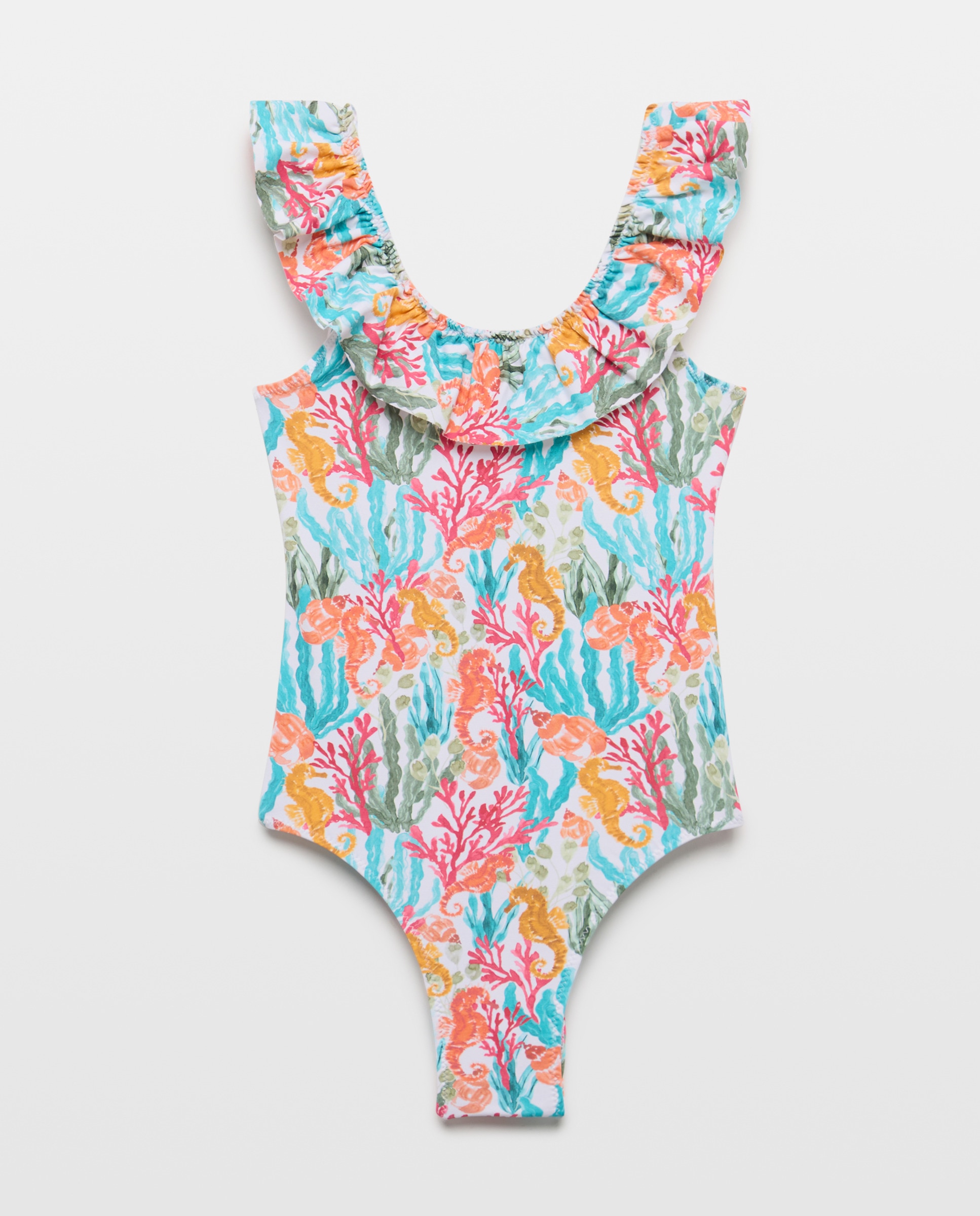 Fato de Banho às Cores com Estampado de Fantasia Kids El Corte Inglés Multicolor-5