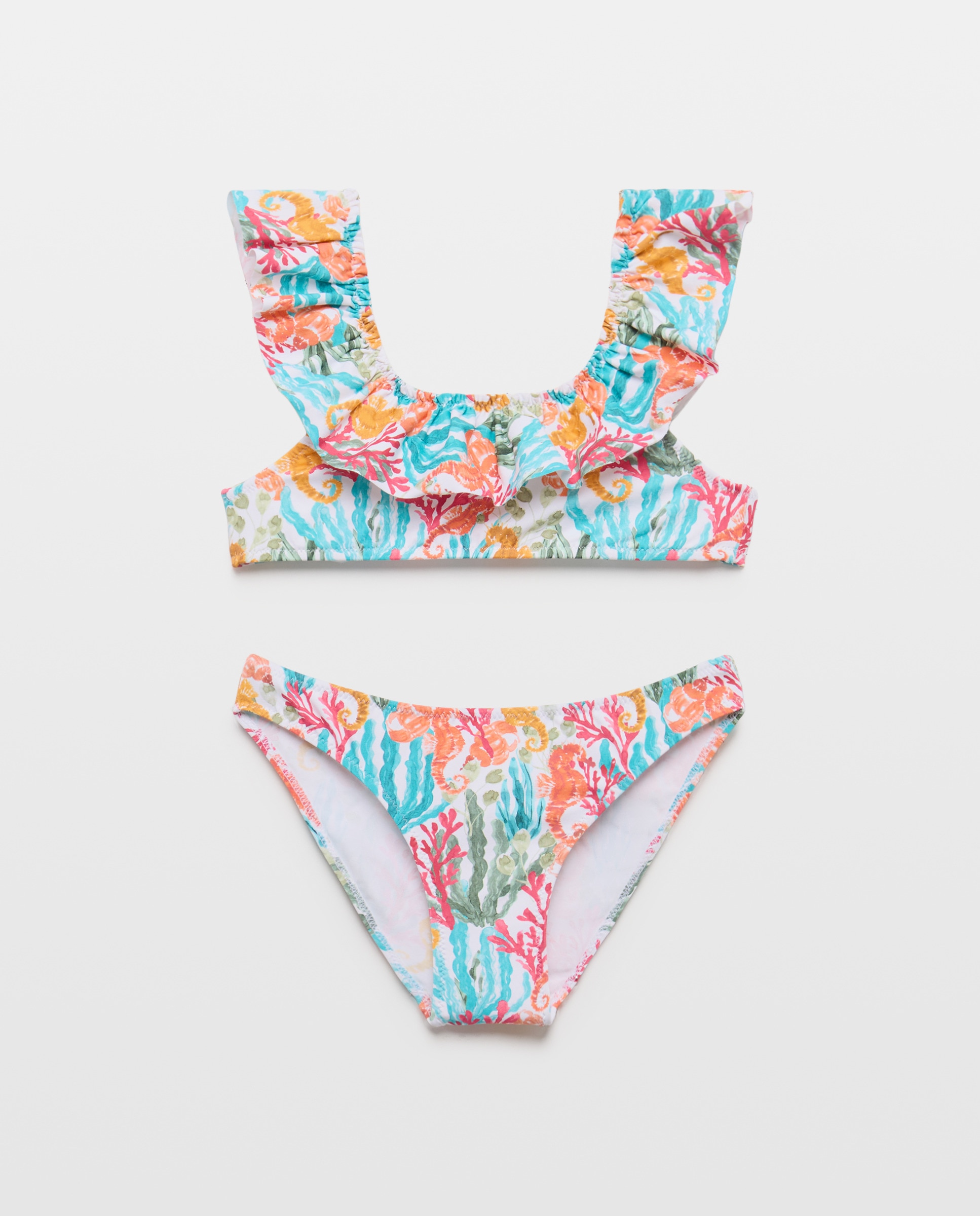 Biquíni às Cores com Estampado de Fantasia Multicolor-4