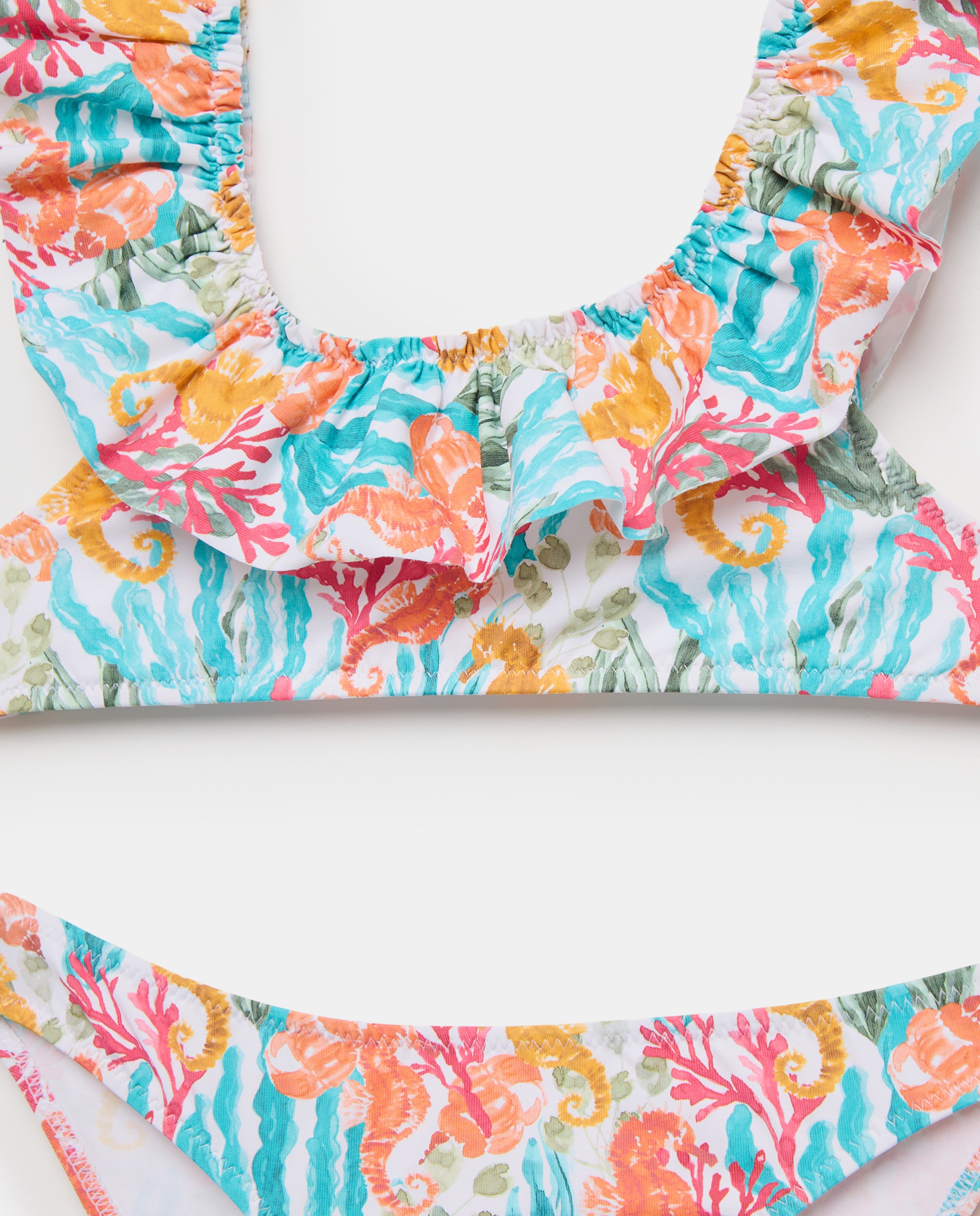 Biquíni às Cores com Estampado de Fantasia Multicolor-5