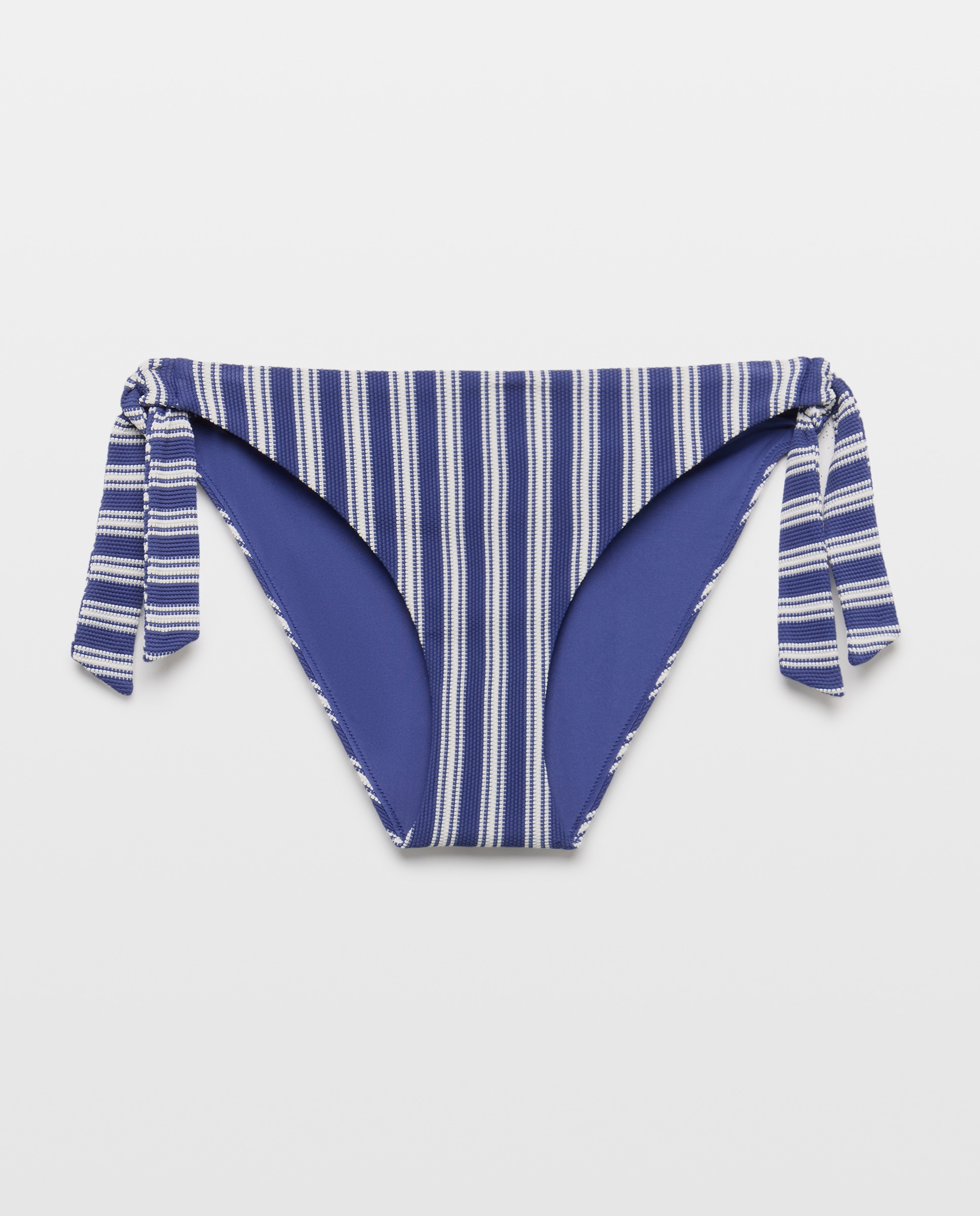 Tanga com Laço Largo Azul-marinho-4