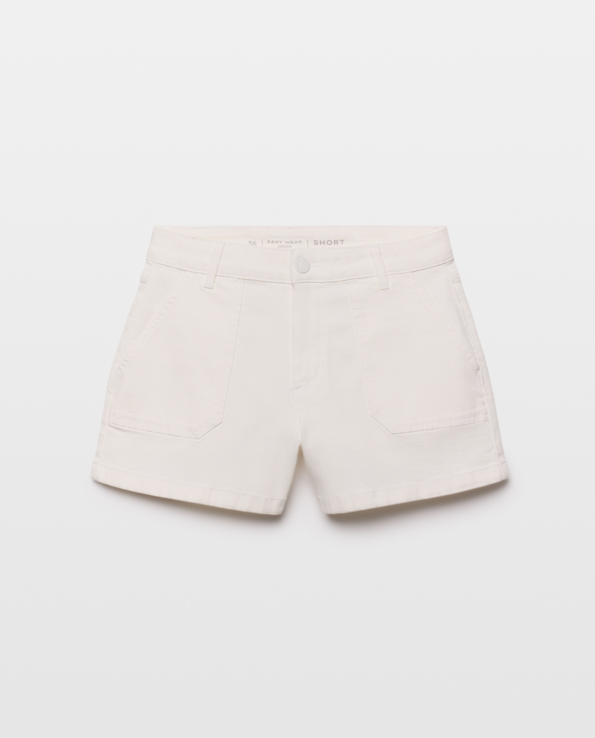 Calções de Ganga com Bolsos Carpenter Branco-marfim-4