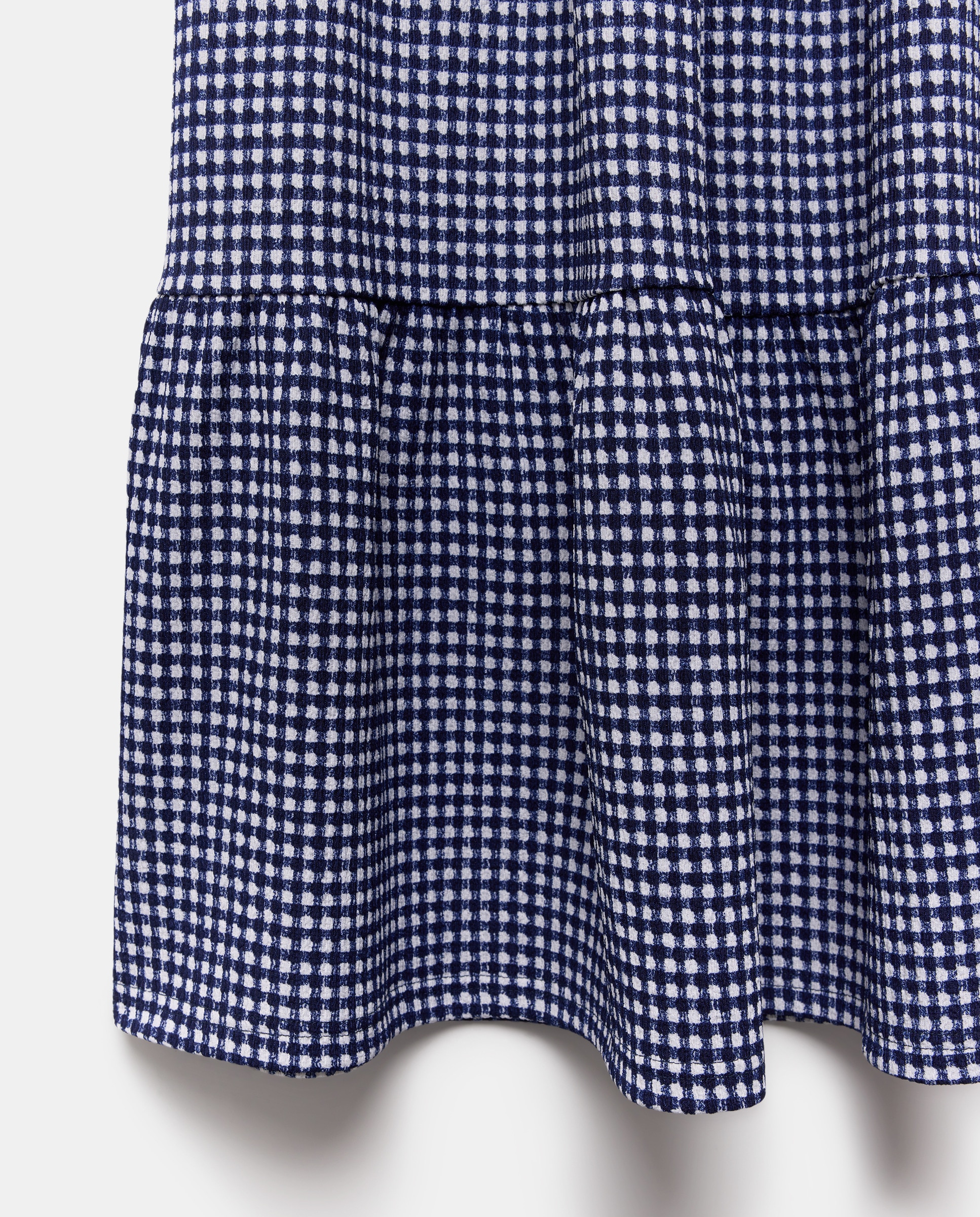 Vestido Midi com Decote Caicai Azul-5