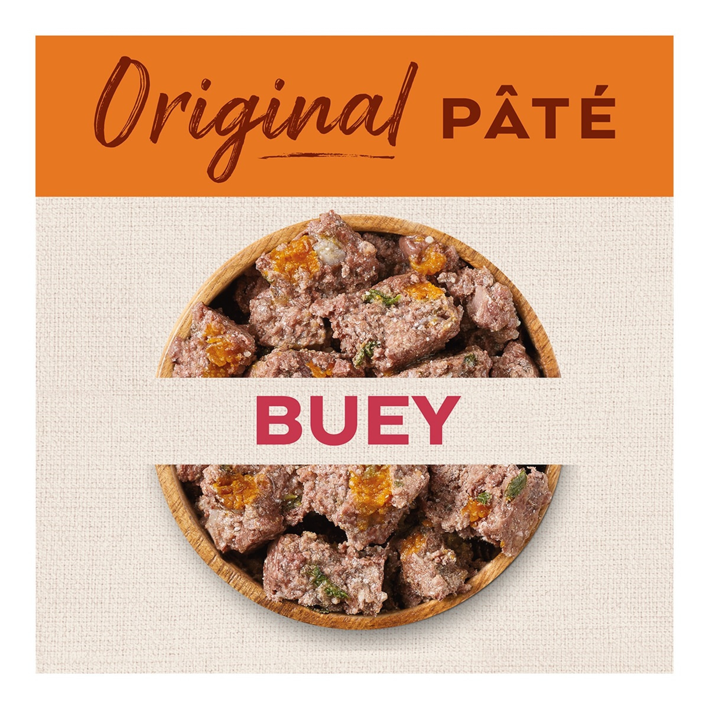 Comida húmeda para perros adultos medianos y grandes Nature's Variety paté buey 300 g 3