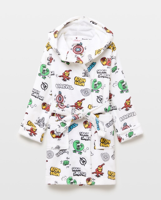 Imagem 0 de Roupão de Banho de Algodão com Estampado