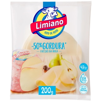 Queijo Flamengo Light -50% Gordura em Fatias embalagem 200 g - Limiano
