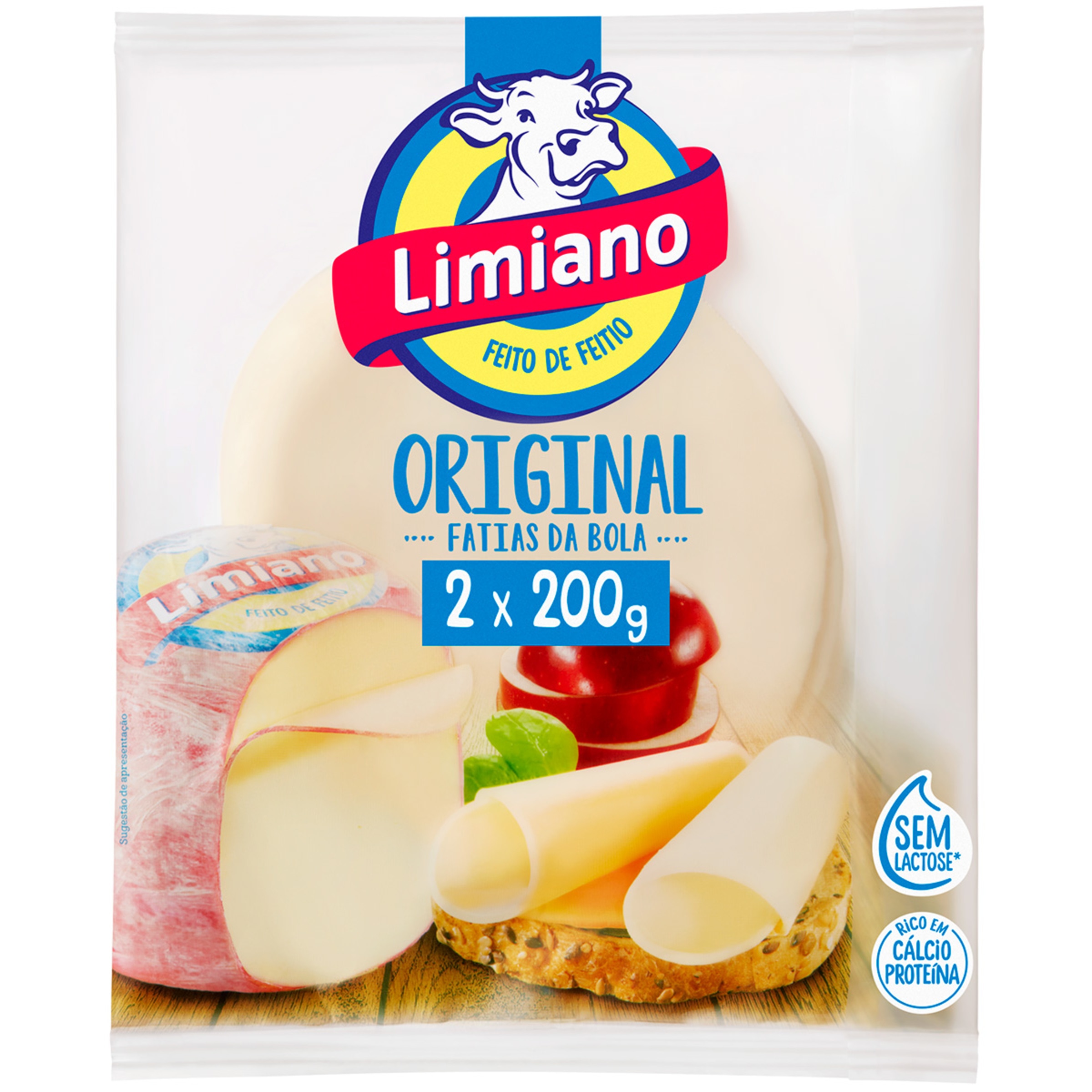 Queijo Flamengo em Fatias Pack 2 embalagem 400 g