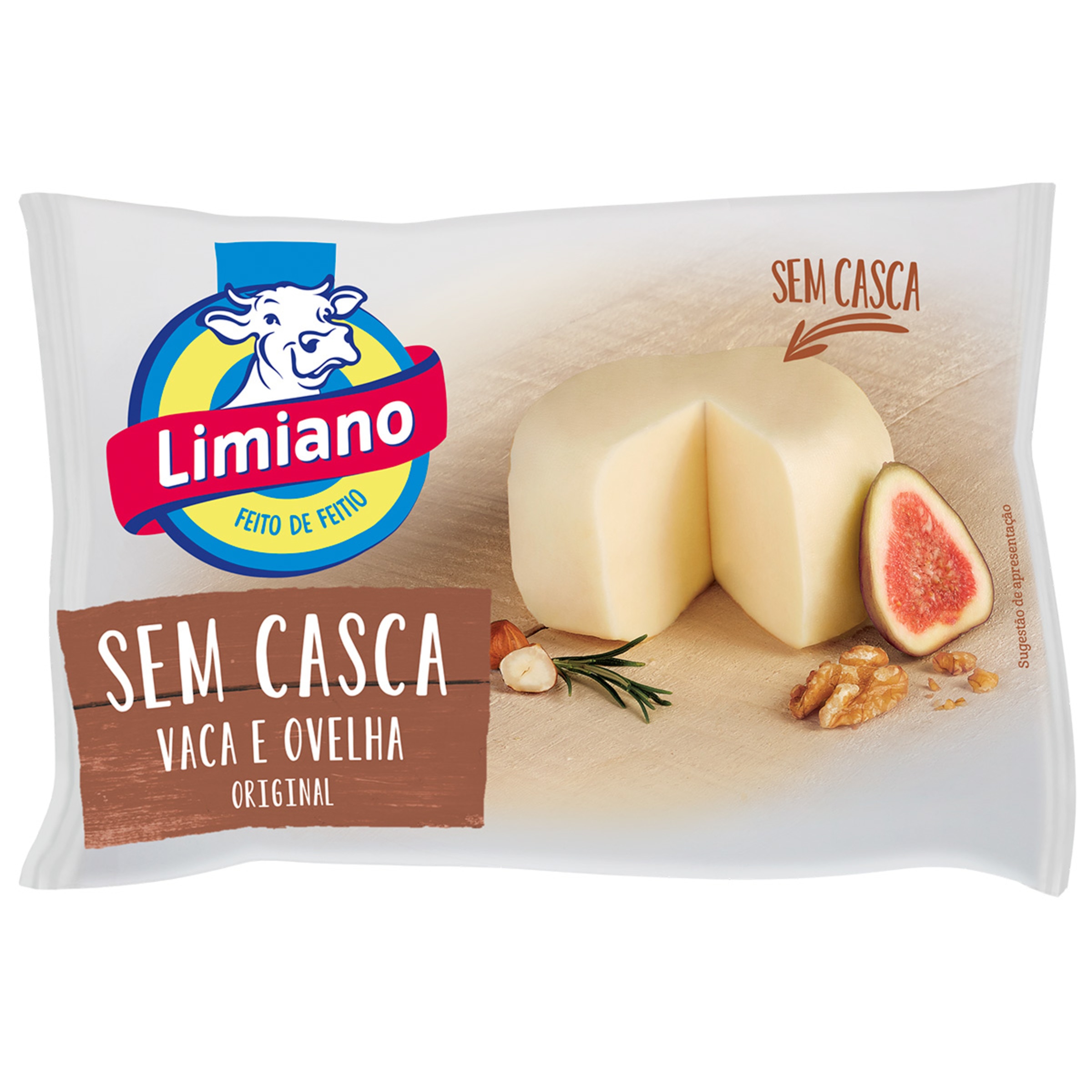 Queijo Amanteigado de Vaca e Ovelha sem Casca unidade 450 g