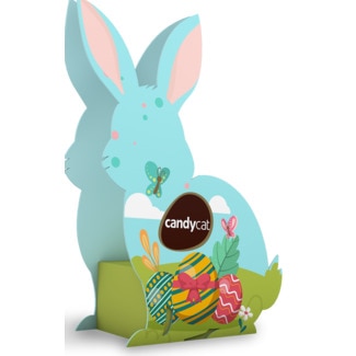 Coelho de Chocolate Mini com Ovinhos embalagem 49 g - Candycat