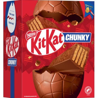 Ovo da Páscoa Crunch embalagem 190 g - Kit Kat