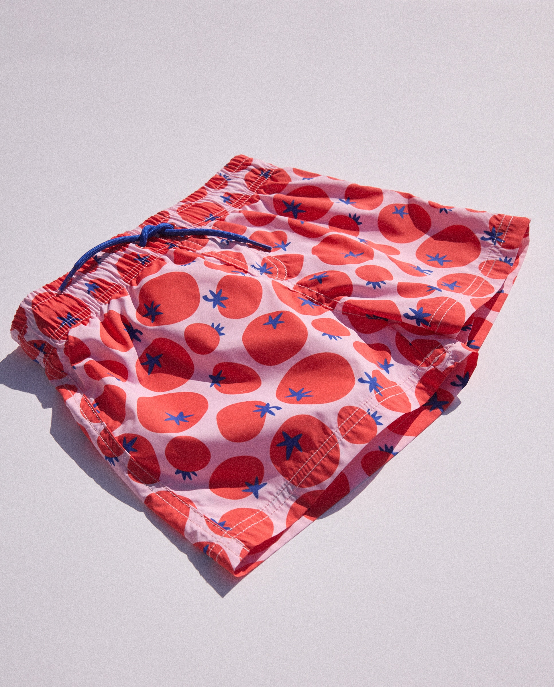 Bermudas às Cores com Tomates Rosa-4